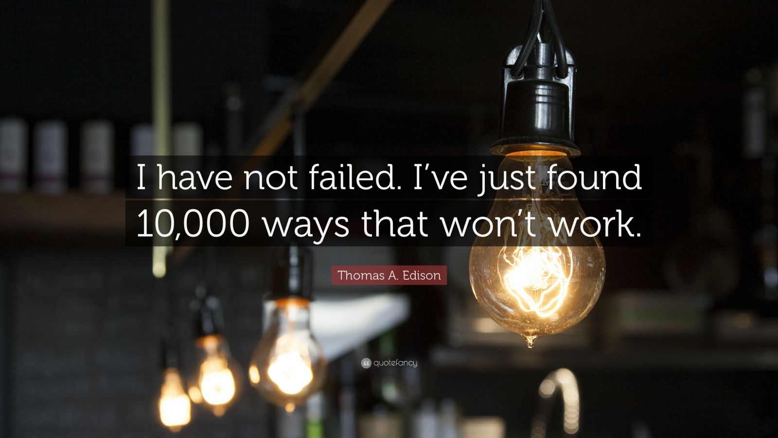 Thomas A. Edison Quotes (15 wallpapers) - Quotefancy