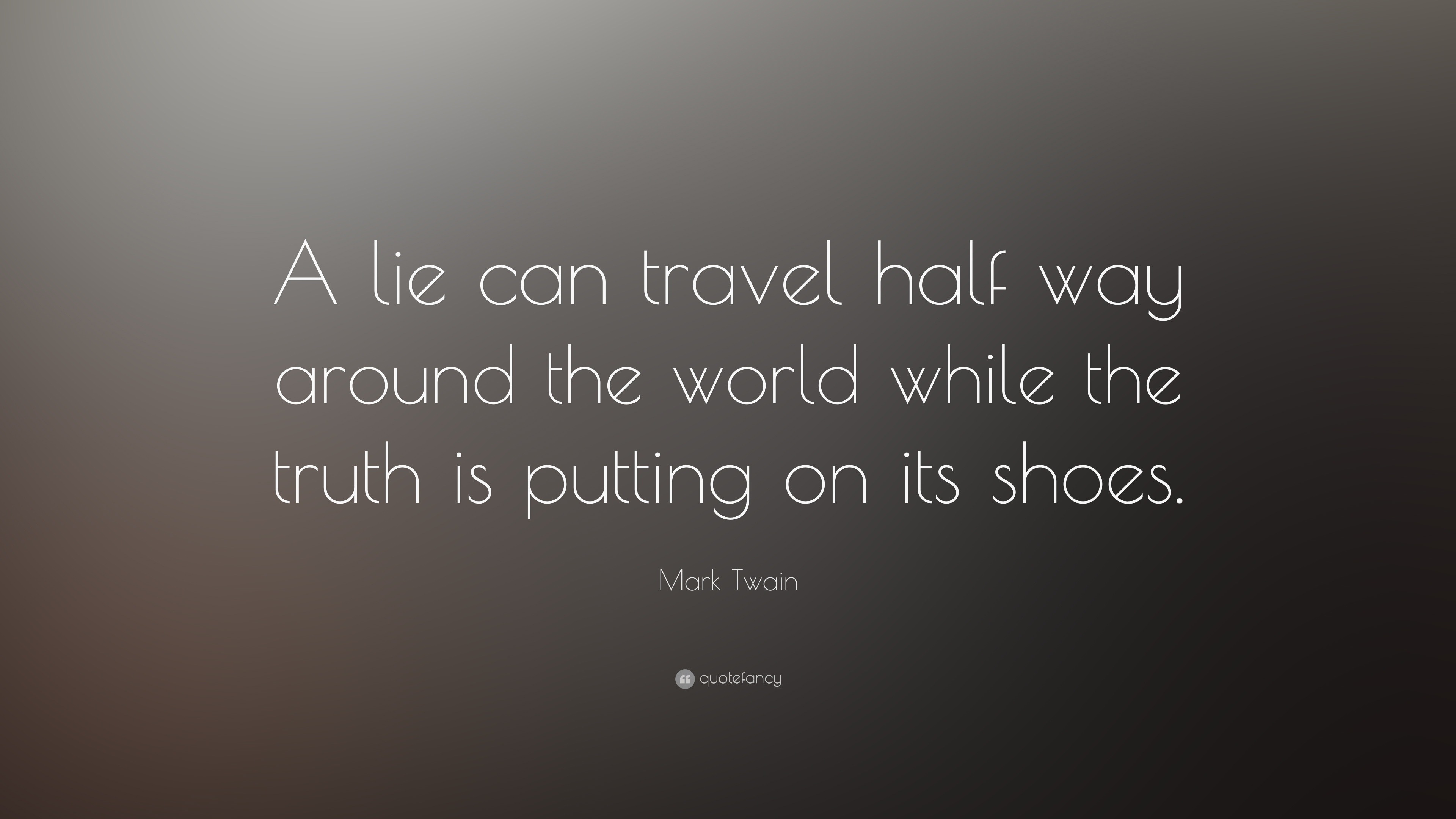 Mark Twain Quotes On Lying