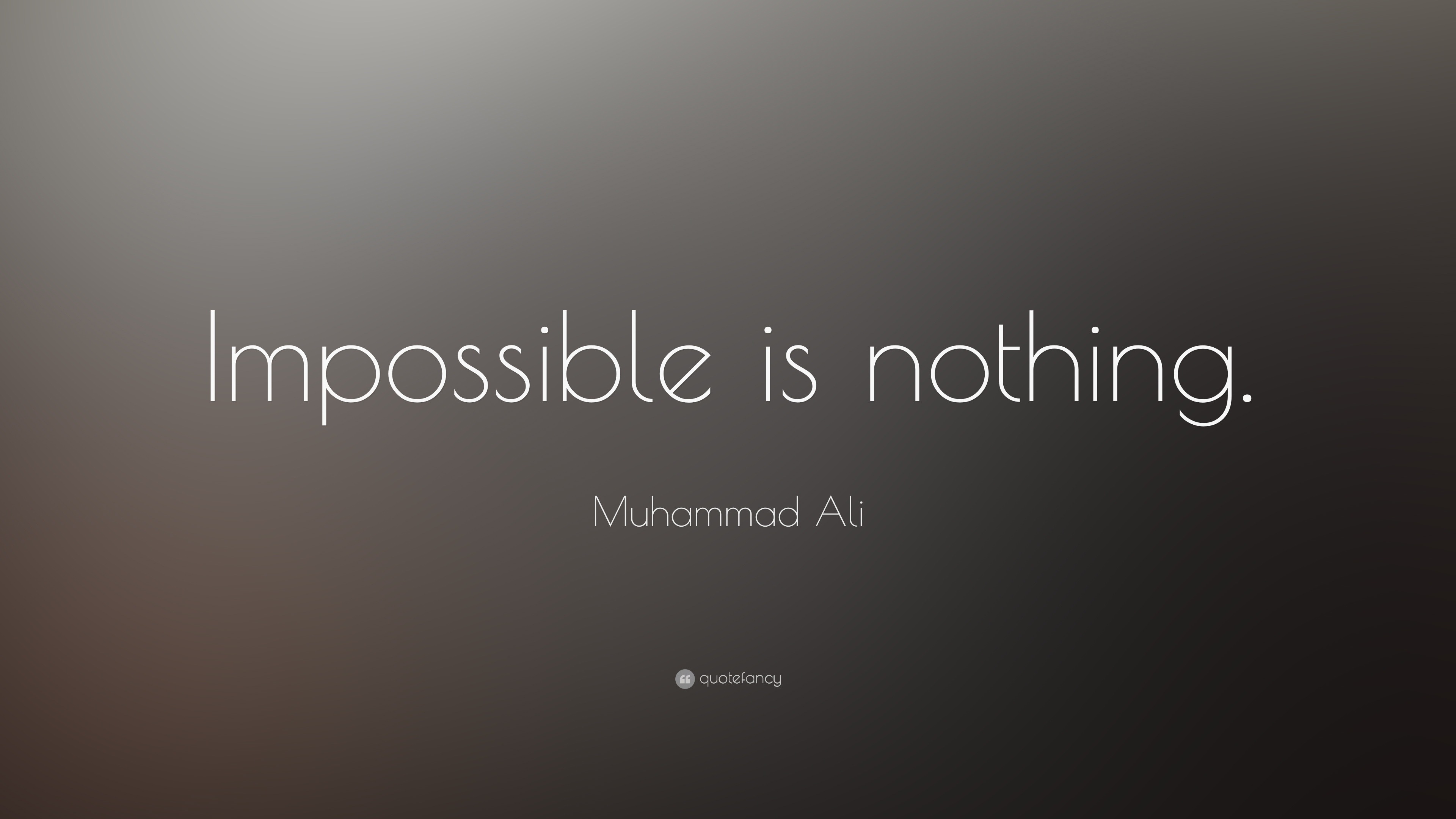 Muhammad Ali Quotes Impossible. QuotesGram