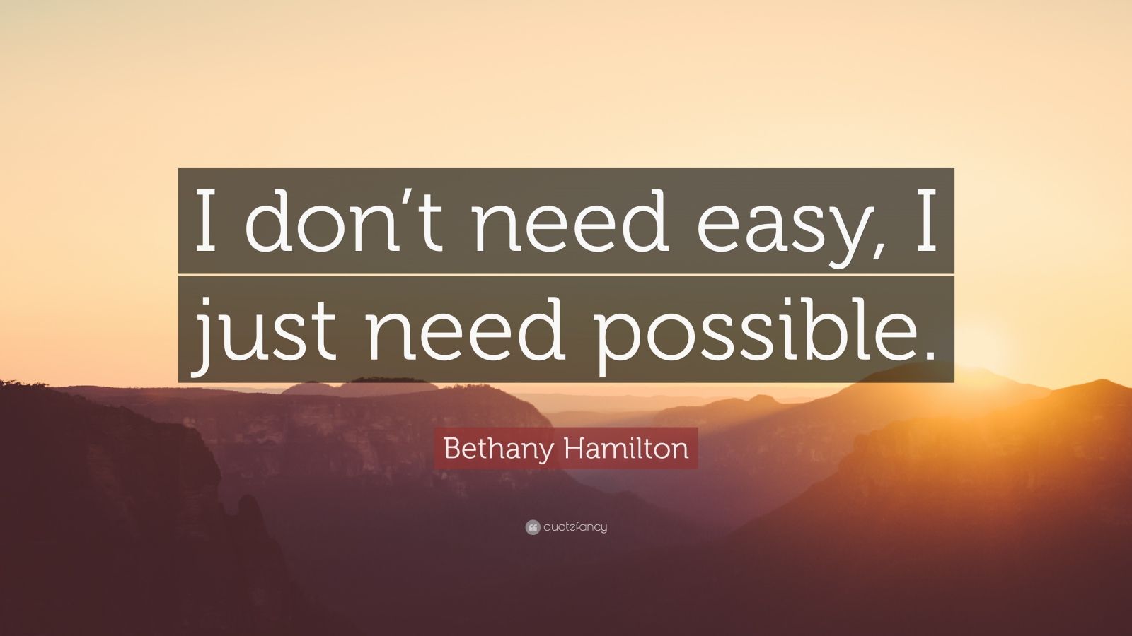 Bethany Hamilton Quote: 