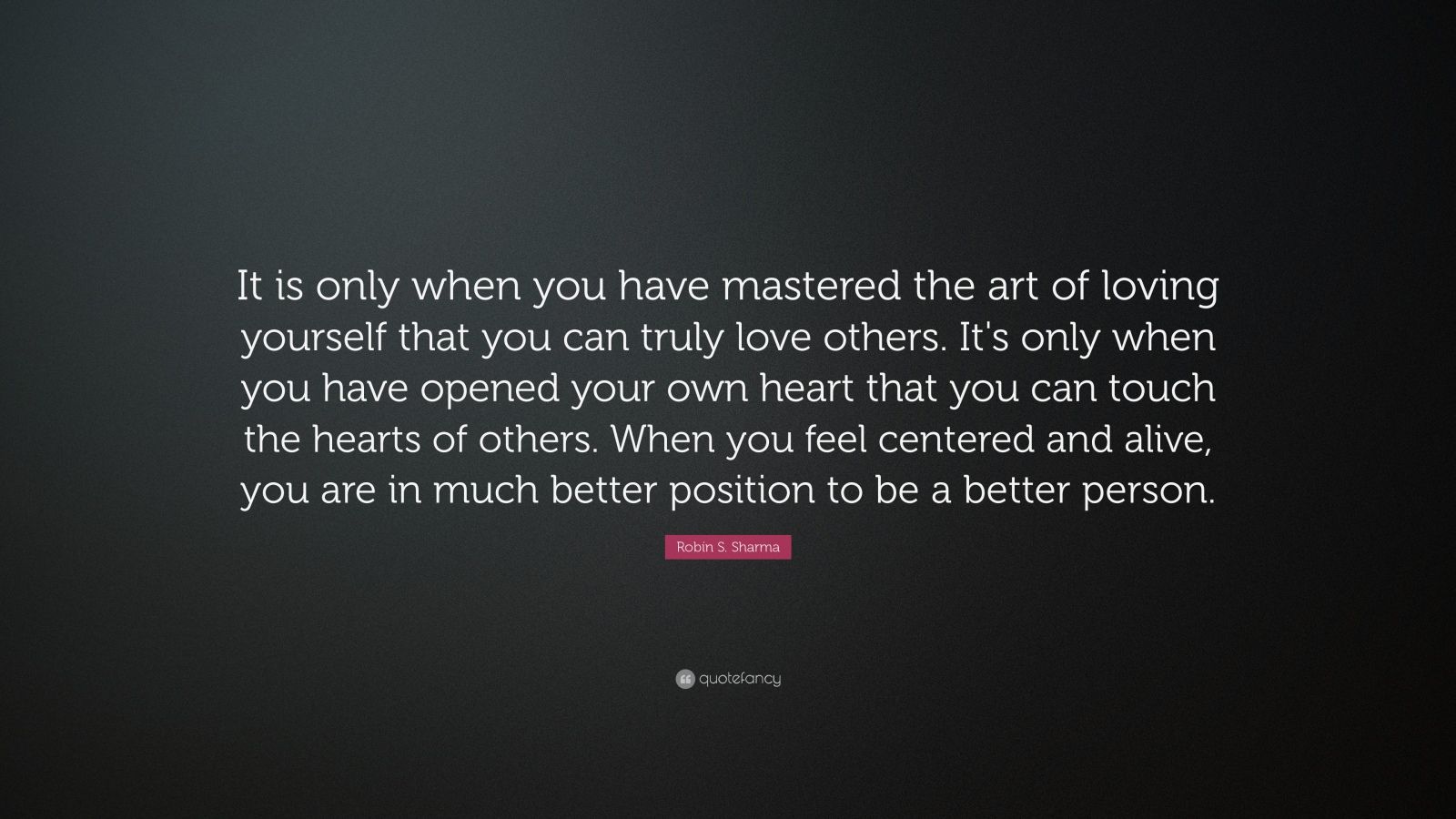 Robin S Sharma Quote “It is only when you have mastered the art