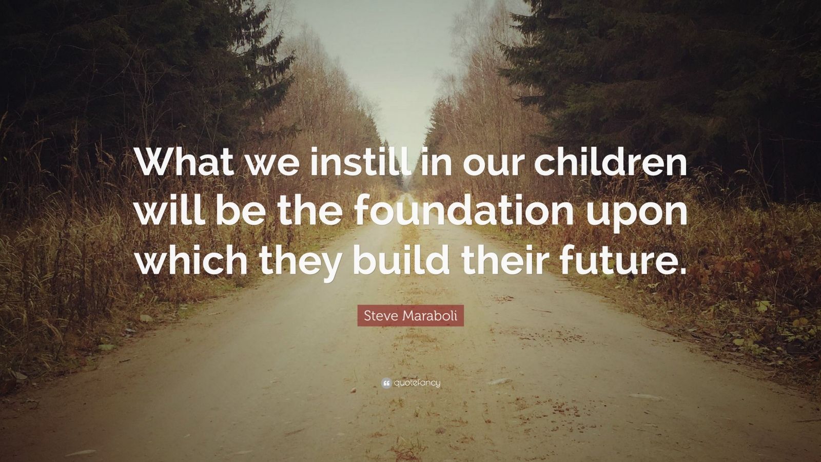 Steve Maraboli Quote: “What we instill in our children will be the ...