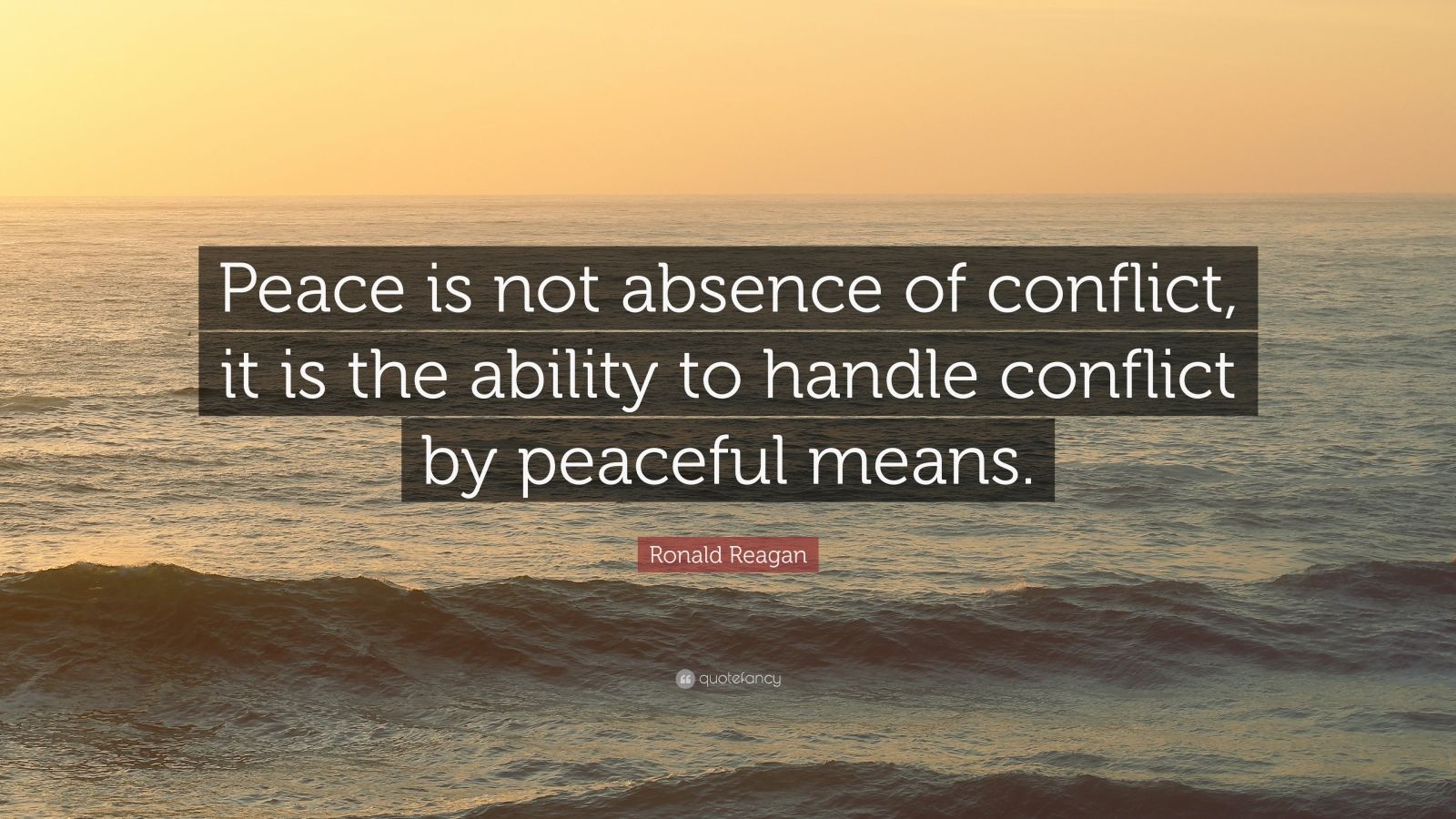 in global politics what is your opinion about peace and conflict