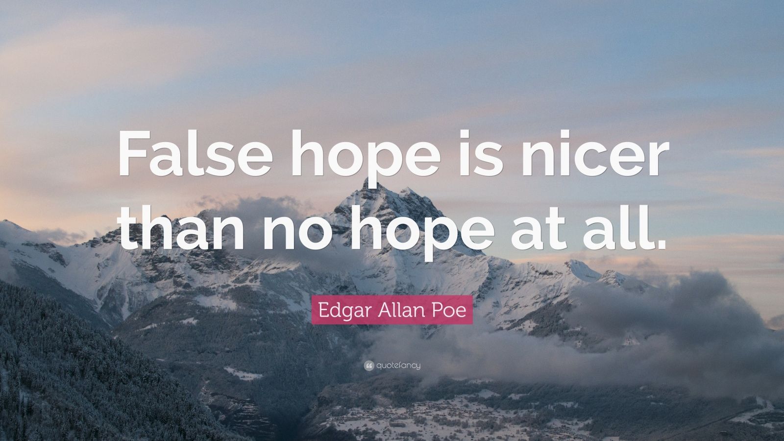 what is false hope in a relationship