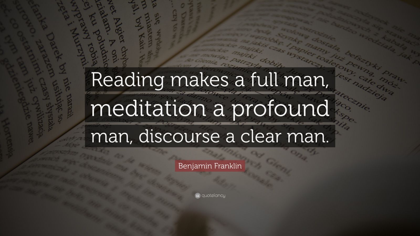 reading makes man perfect essay