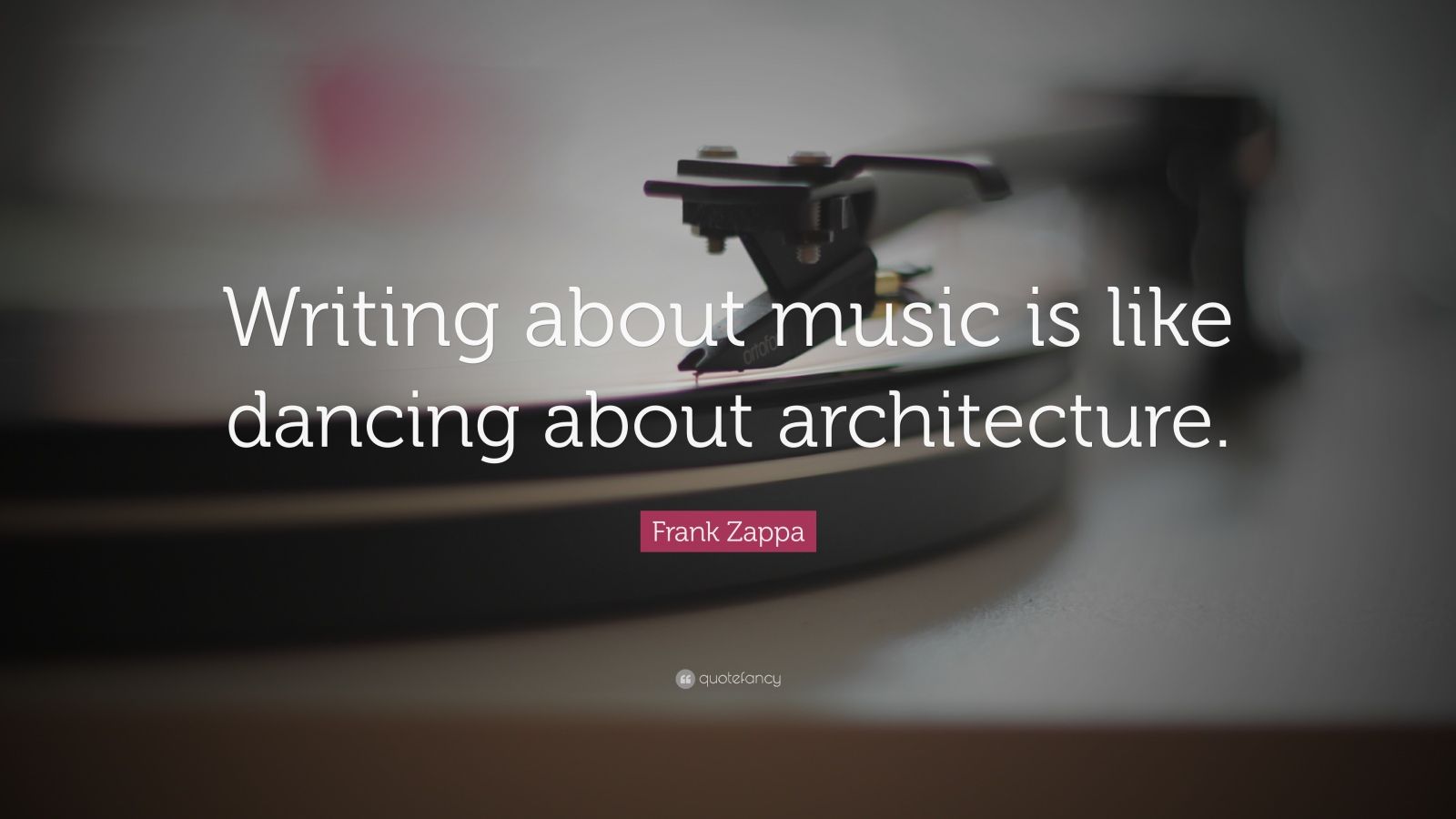 Frank Zappa Quote: 