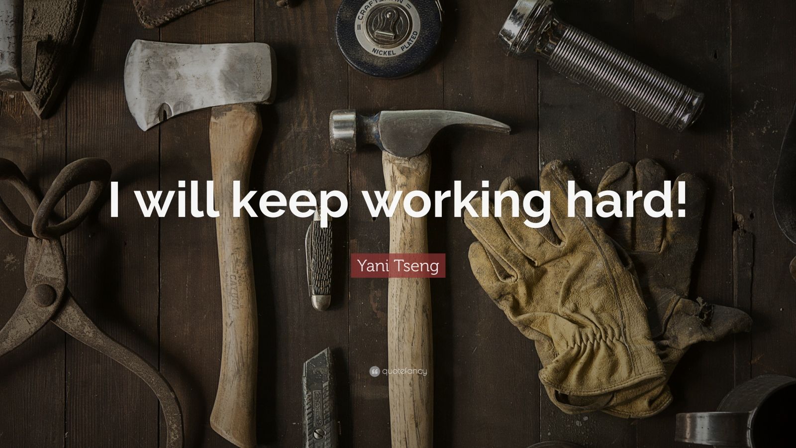 Yani Tseng Quote “I will keep working hard!” (12 wallpapers) Quotefancy