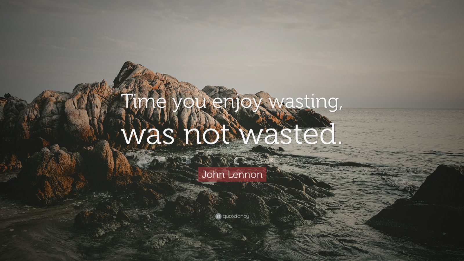 john lennon wasting time quote