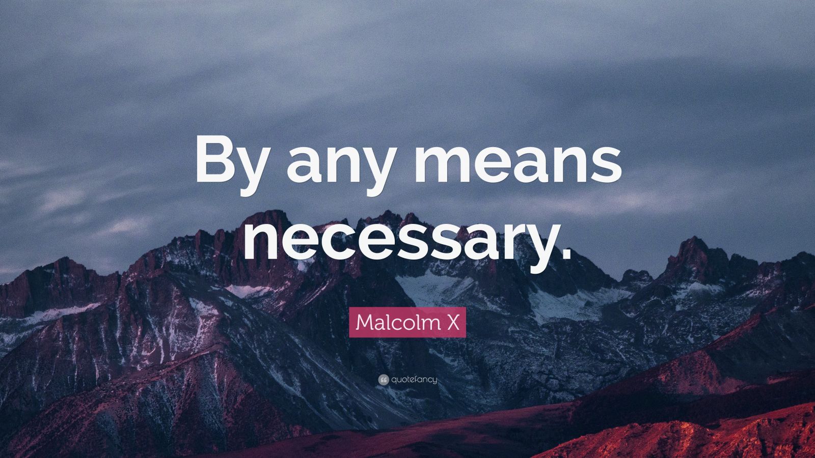 Malcolm X Quote: “By Any Means Necessary.” (12 Wallpapers) - Quotefancy