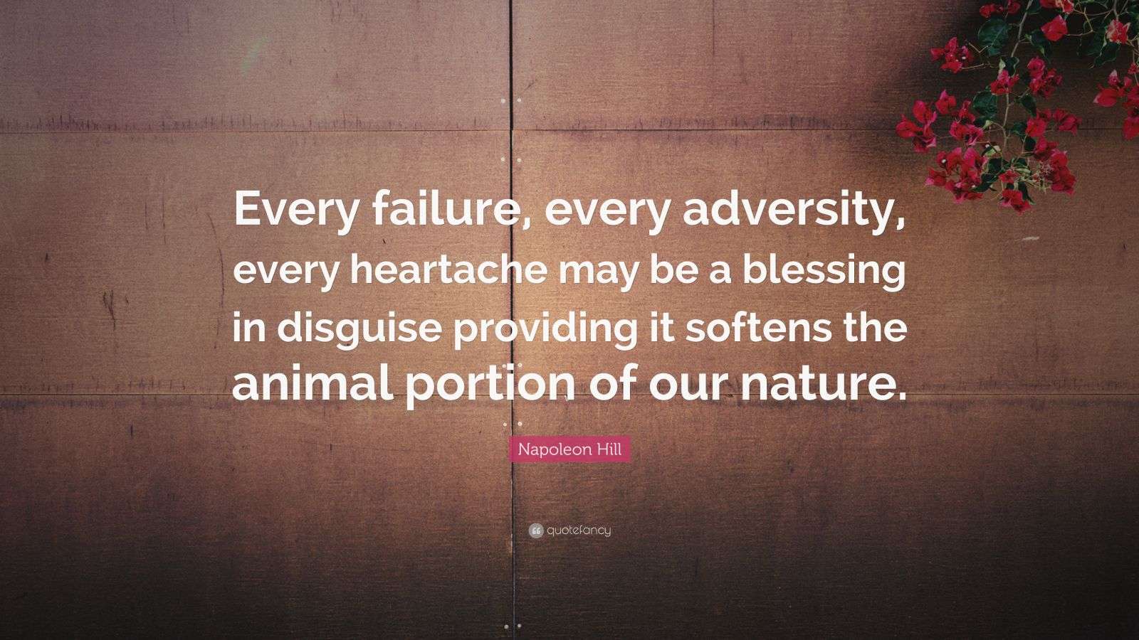 Adversity brings out the best in man quote image