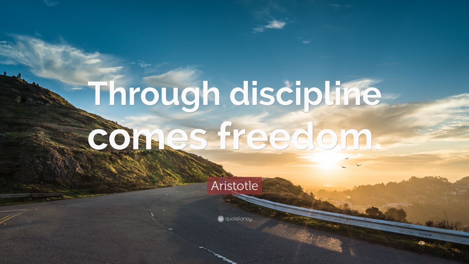 Aristotle Quote: “Through discipline comes freedom.” (33 wallpapers) - Quotefancy