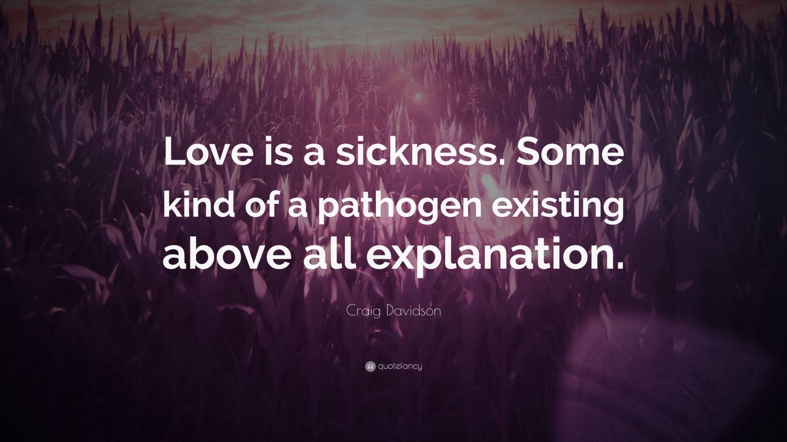 definition love sick