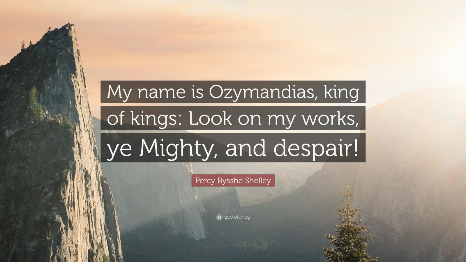 ozymandias quote