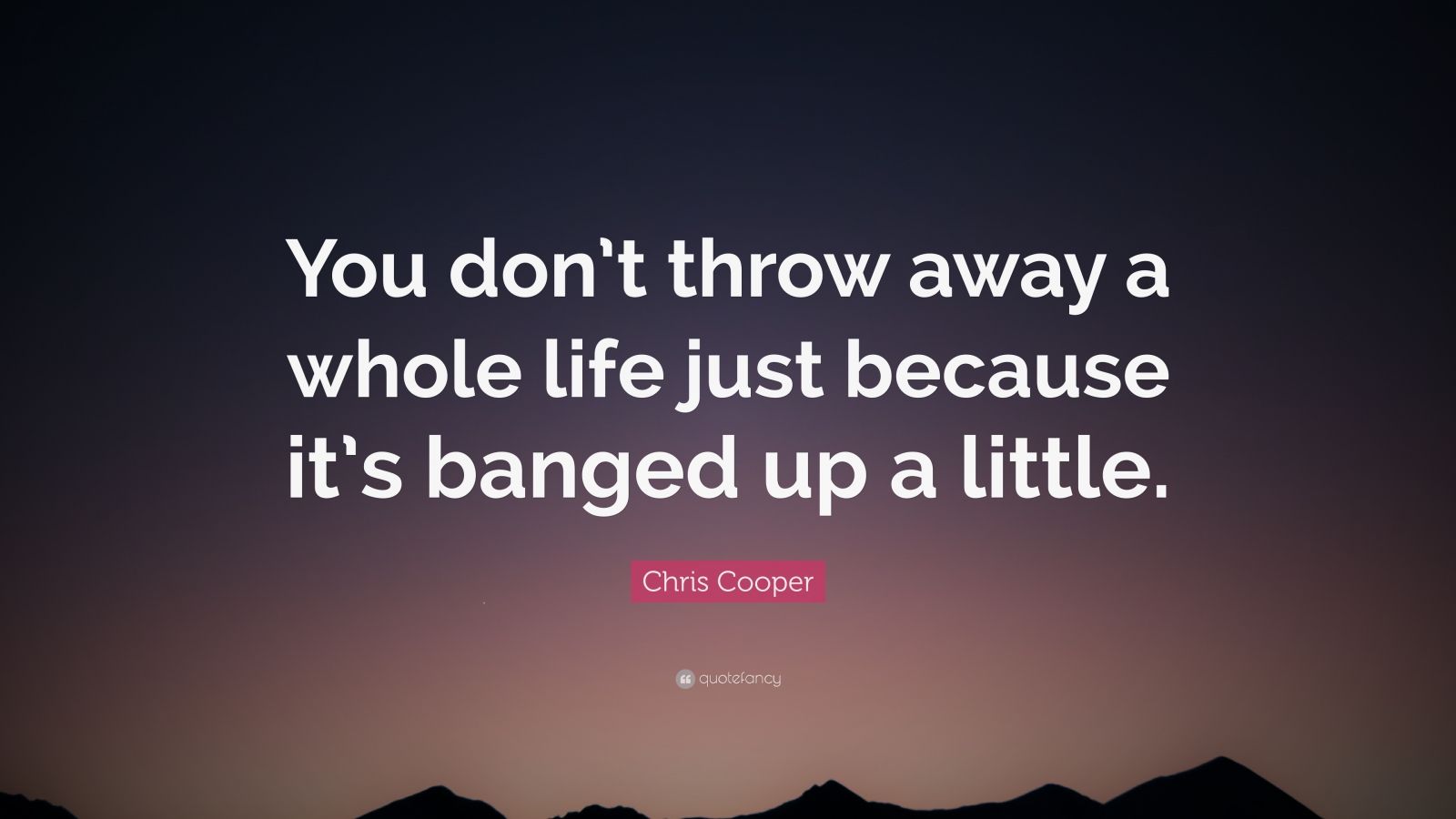 Don t throw away