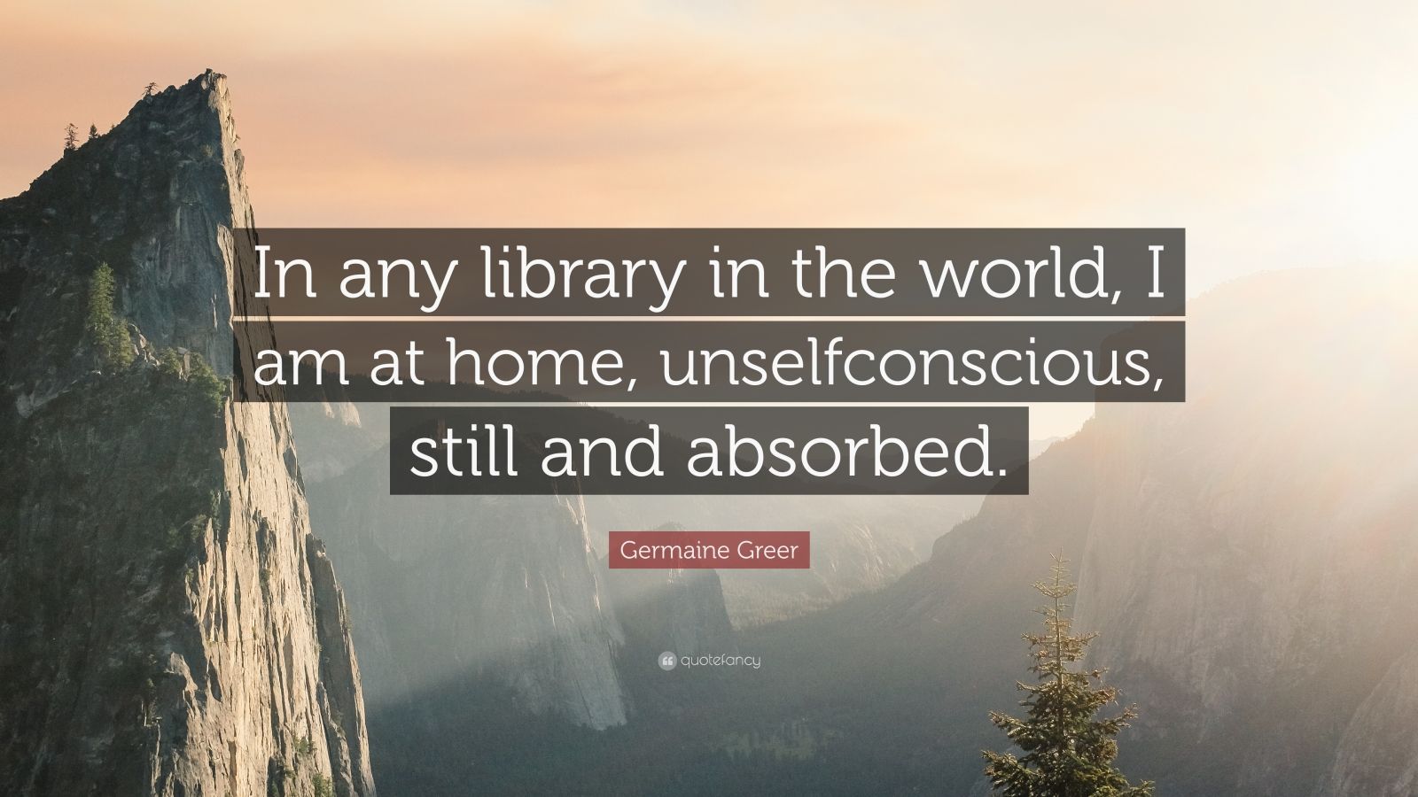 Germaine Greer Quote: “in Any Library In The World, I Am At Home 