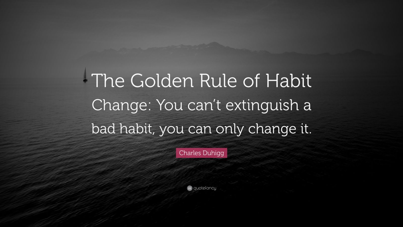 Charles Duhigg Quote: “The Golden Rule of Habit Change: You can’t