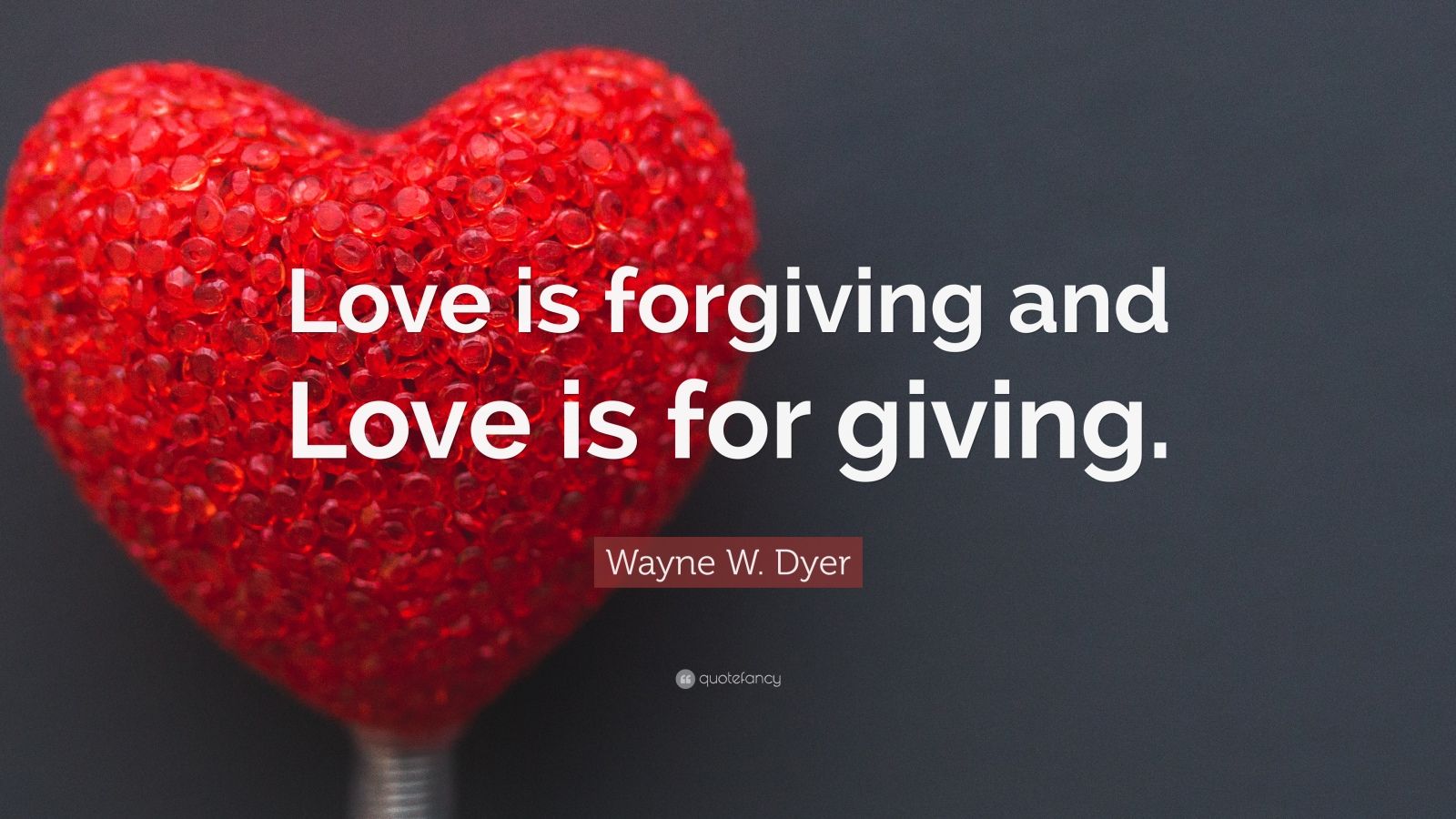 an essay on love is giving and forgiving