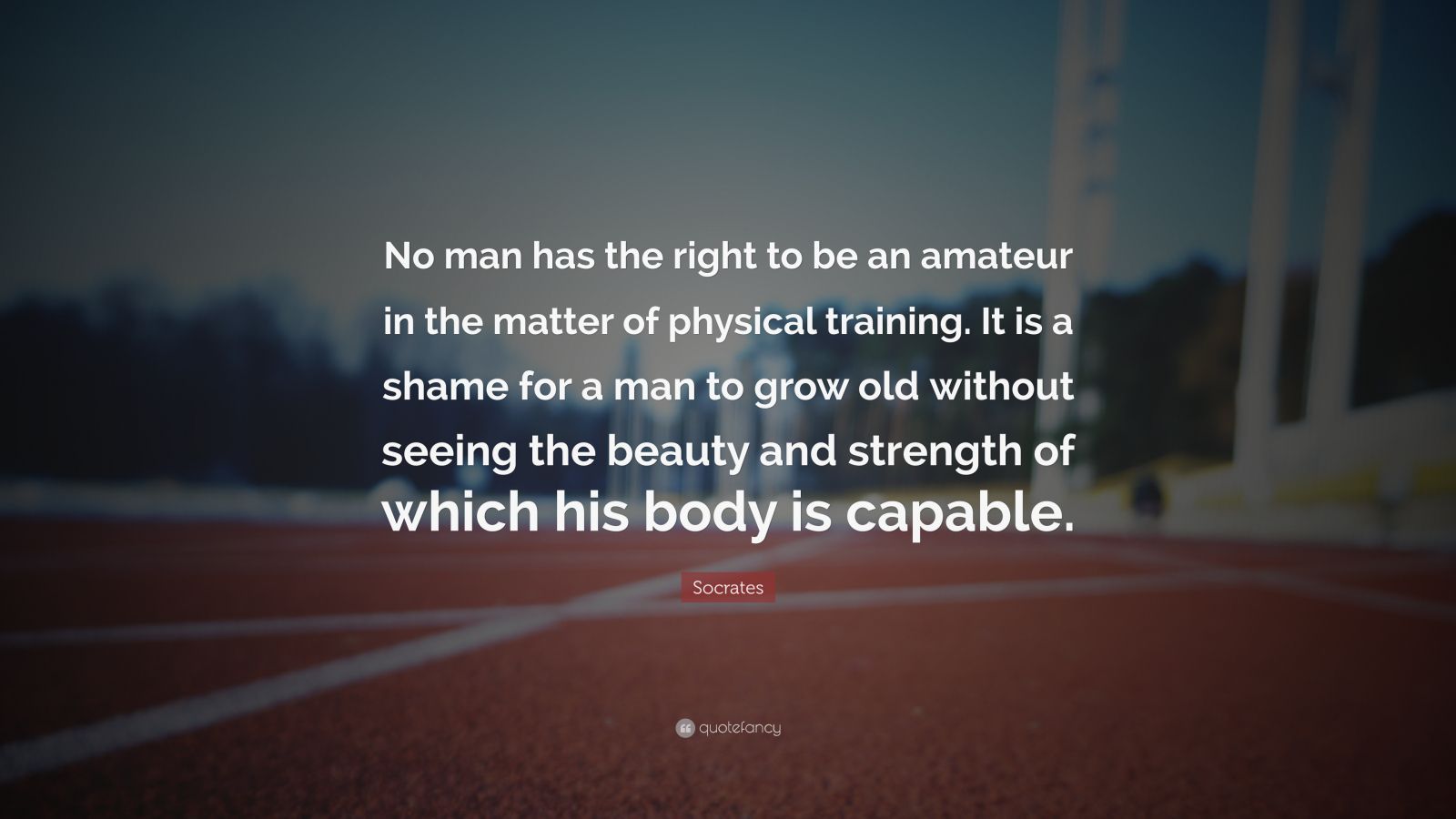 Socrates Quote: “No man has the right to be an amateur in the matter of