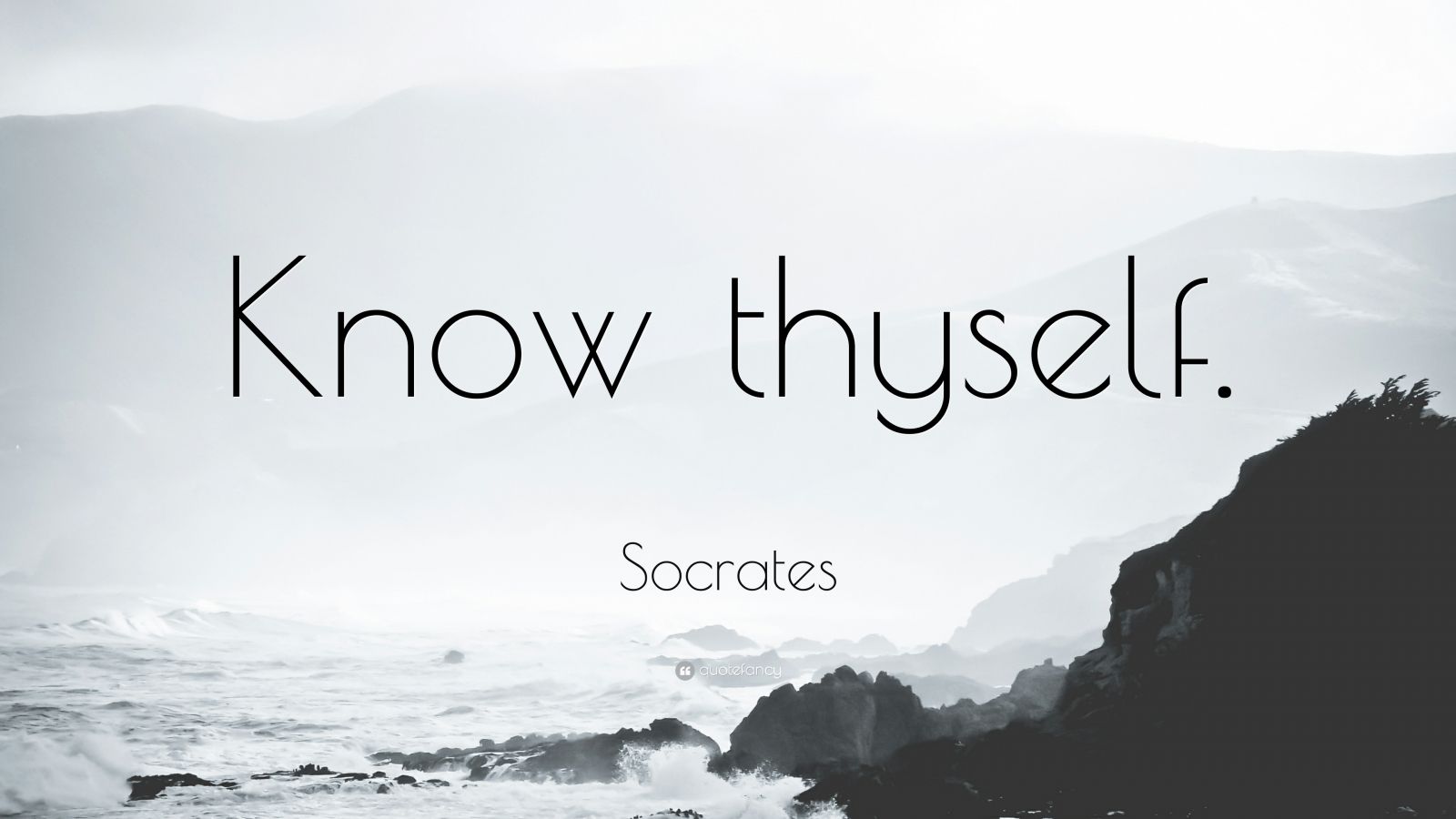 Socrates Quote: “Know thyself.” (32 wallpapers) - Quotefancy