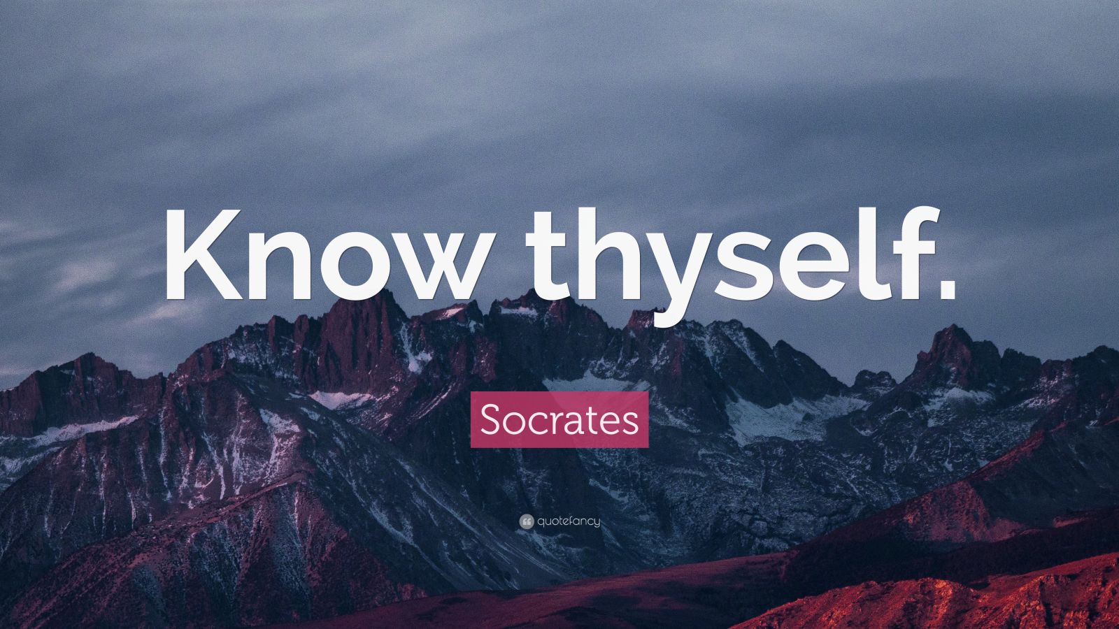Socrates Quote: “Know thyself.” (32 wallpapers) - Quotefancy