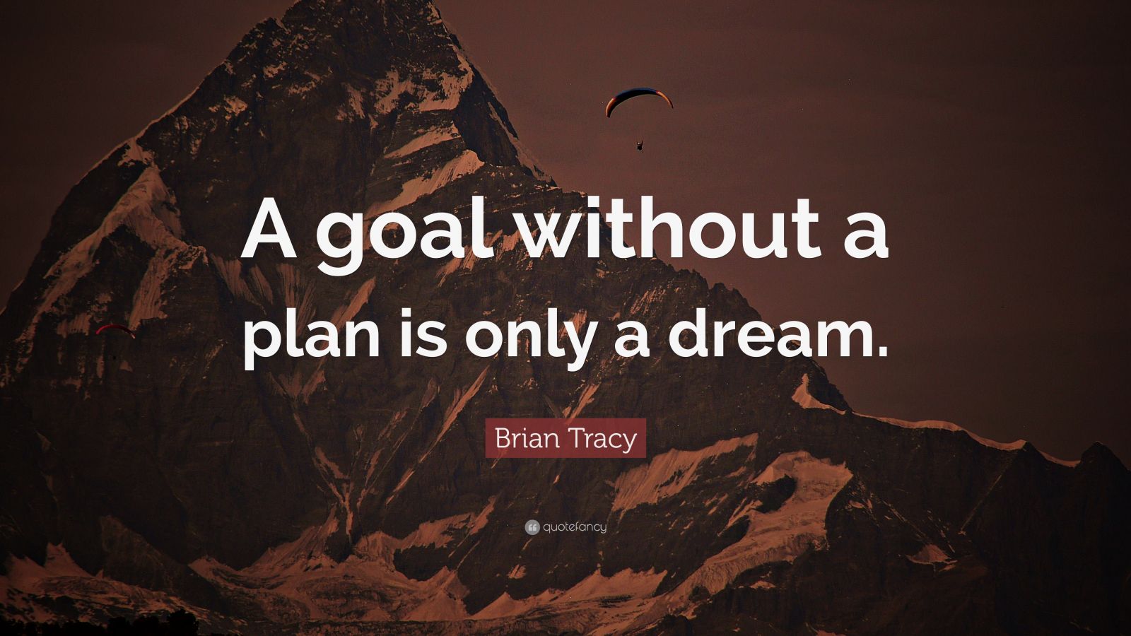 Brian Tracy Quote: “A goal without a plan is only a dream.” (27 ...