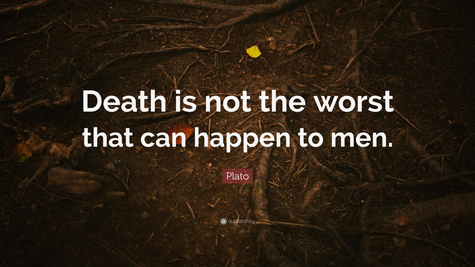 Plato Quote: “Death is not the worst that can happen to men.” (12 ...