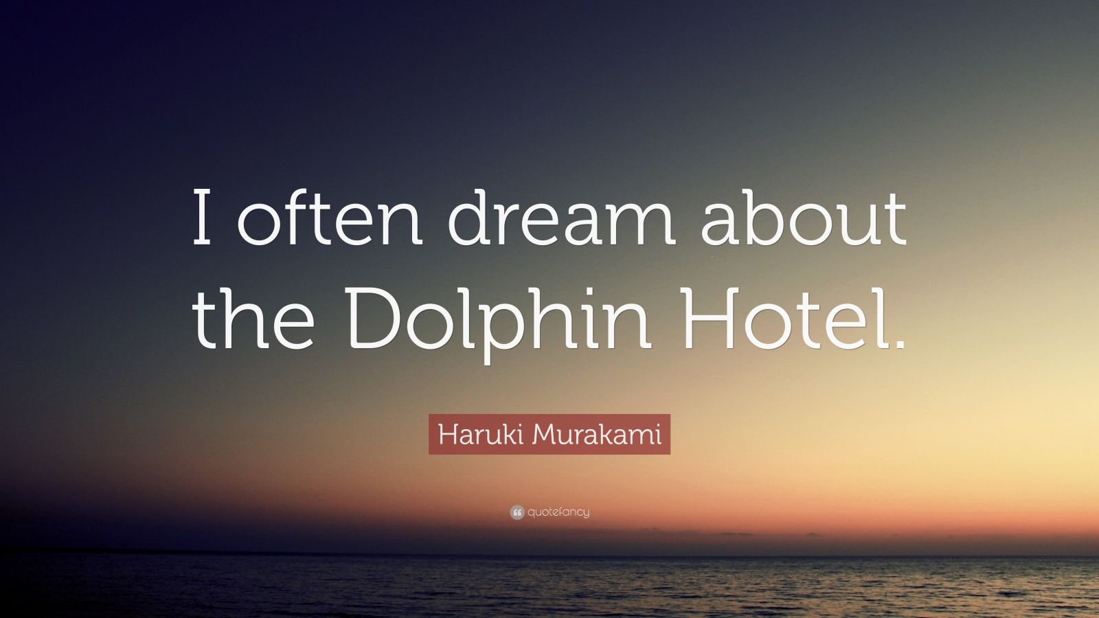 dolphin hotel haruki murakami