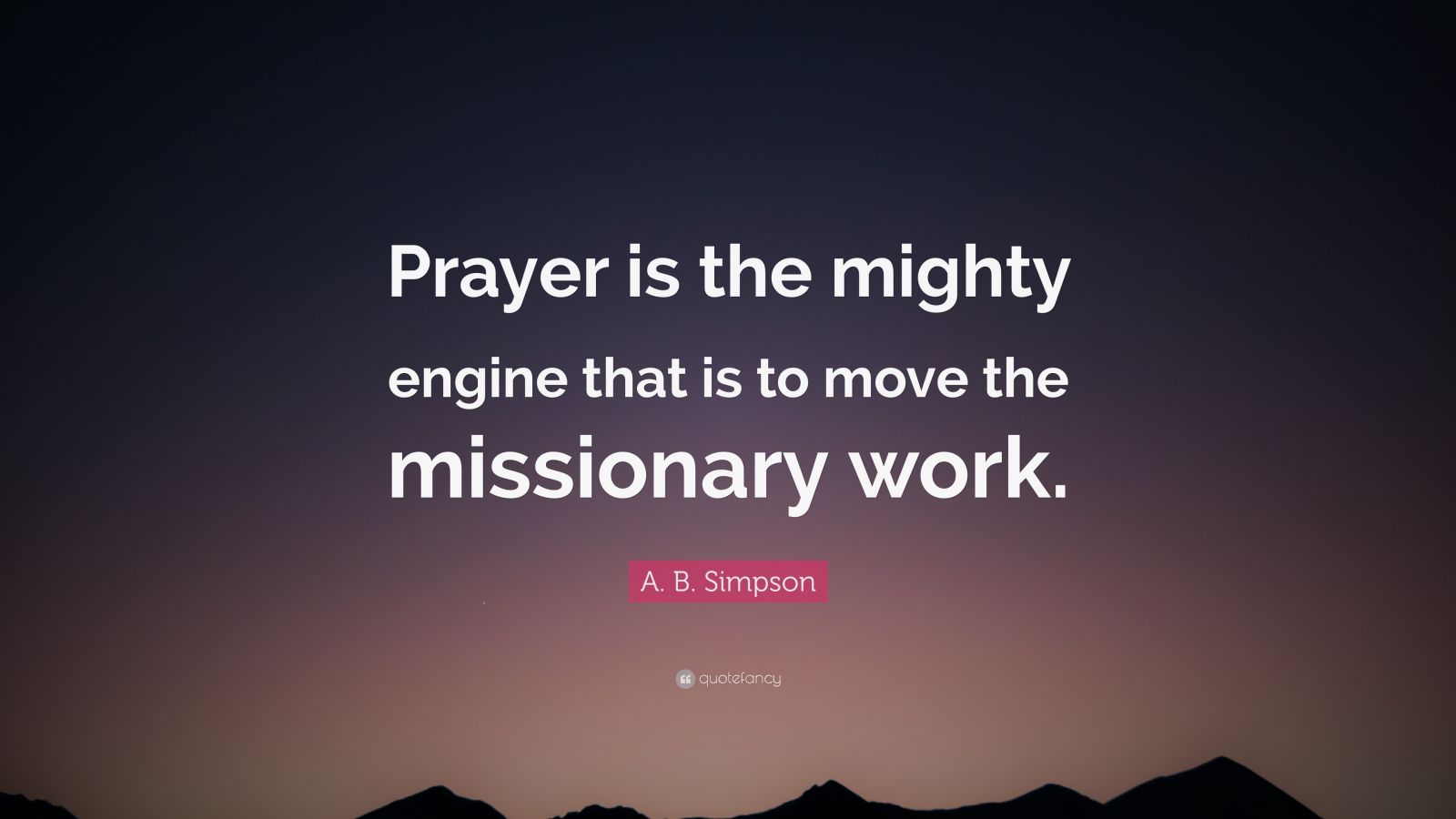 Prayers For Mission Work