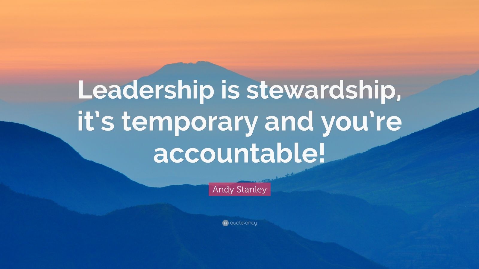 Leadership As Stewardship