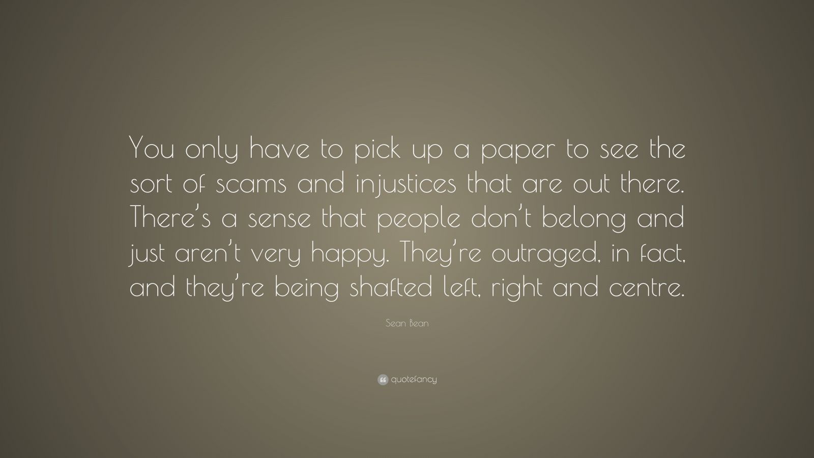 Top 20 Sean Bean Quotes (2024 Update) QuoteFancy