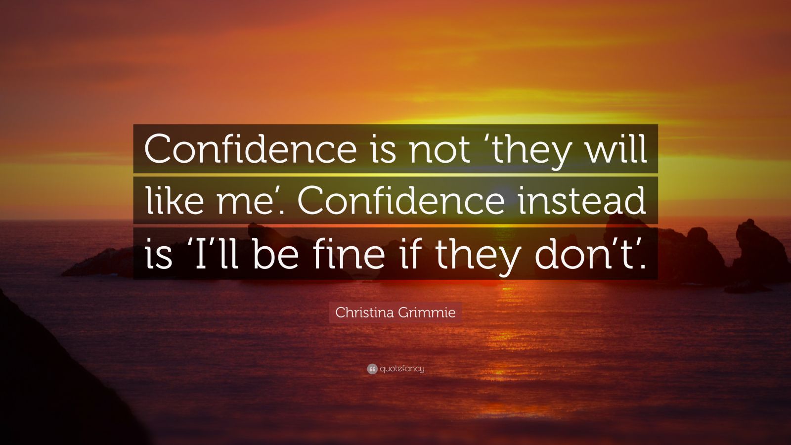 Christina Grimmie Quote “confidence Is Not ‘they Will Like Me