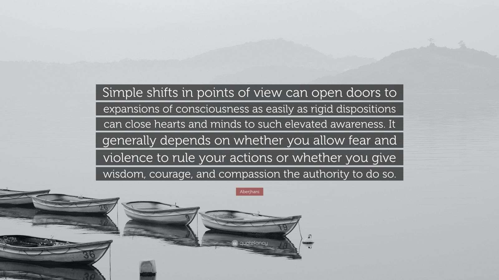 Aberjhani Quote: &ldquo;Simple shifts in points of view can open doors to