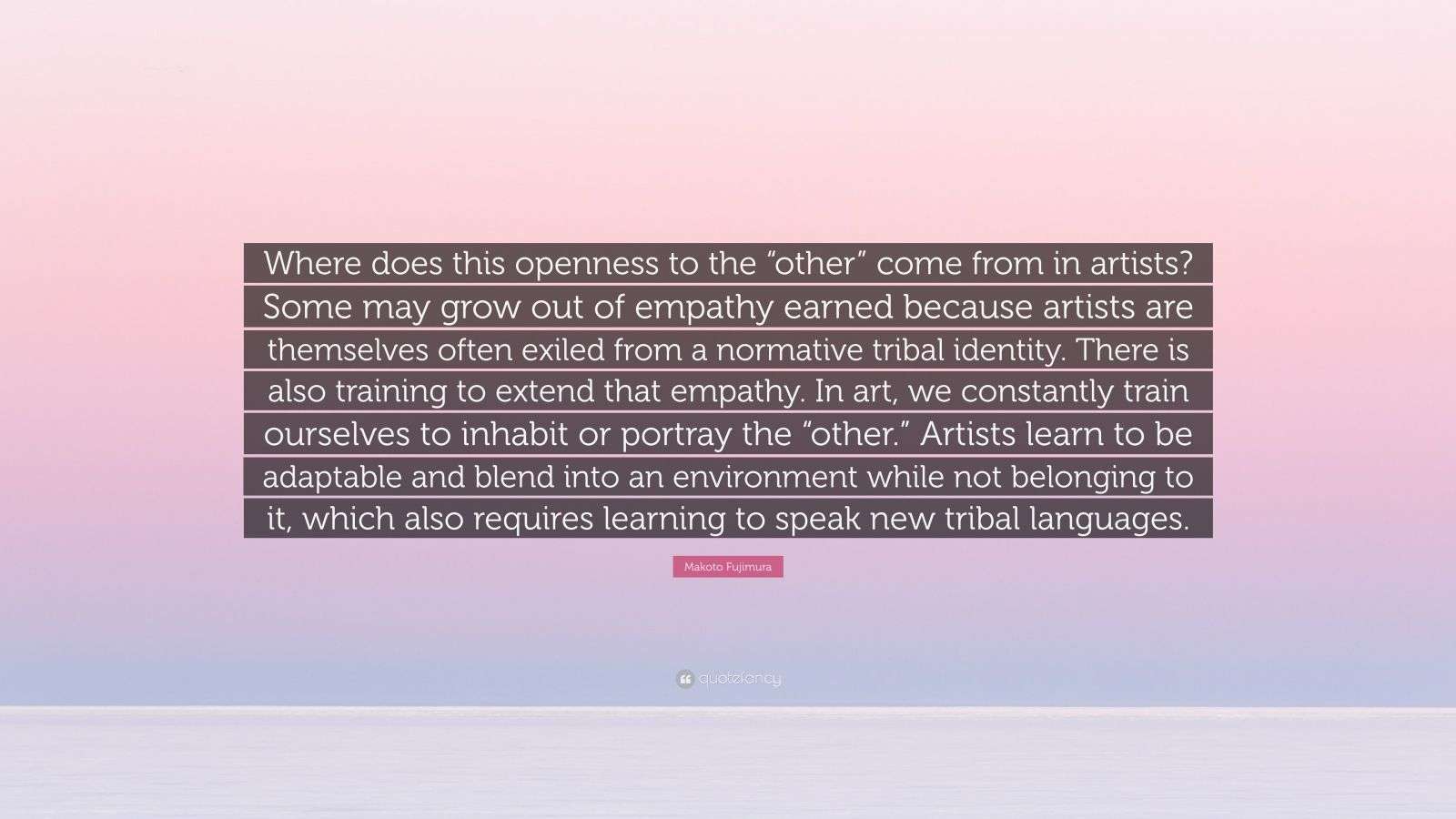 Top 5 Makoto Fujimura Quotes | 2021 Edition | Free Images - QuoteFancy