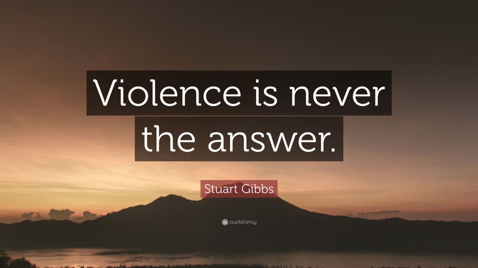 essay on why violence is never the answer