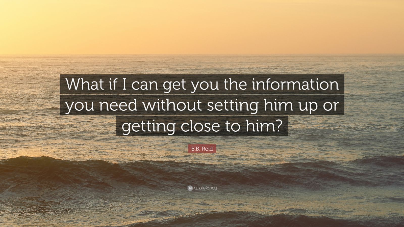 B.B. Reid Quote: “What If I Can Get You The Information You Need ...