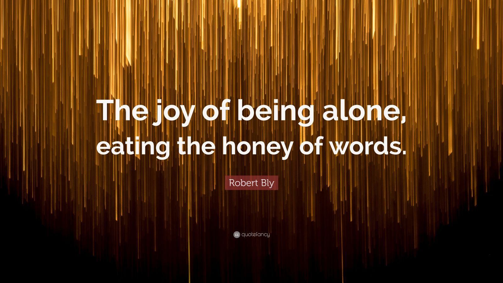 Words for Being Alone