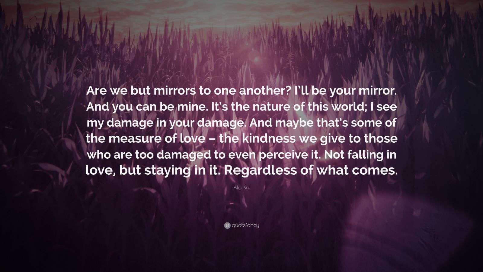 i ll be your mirror