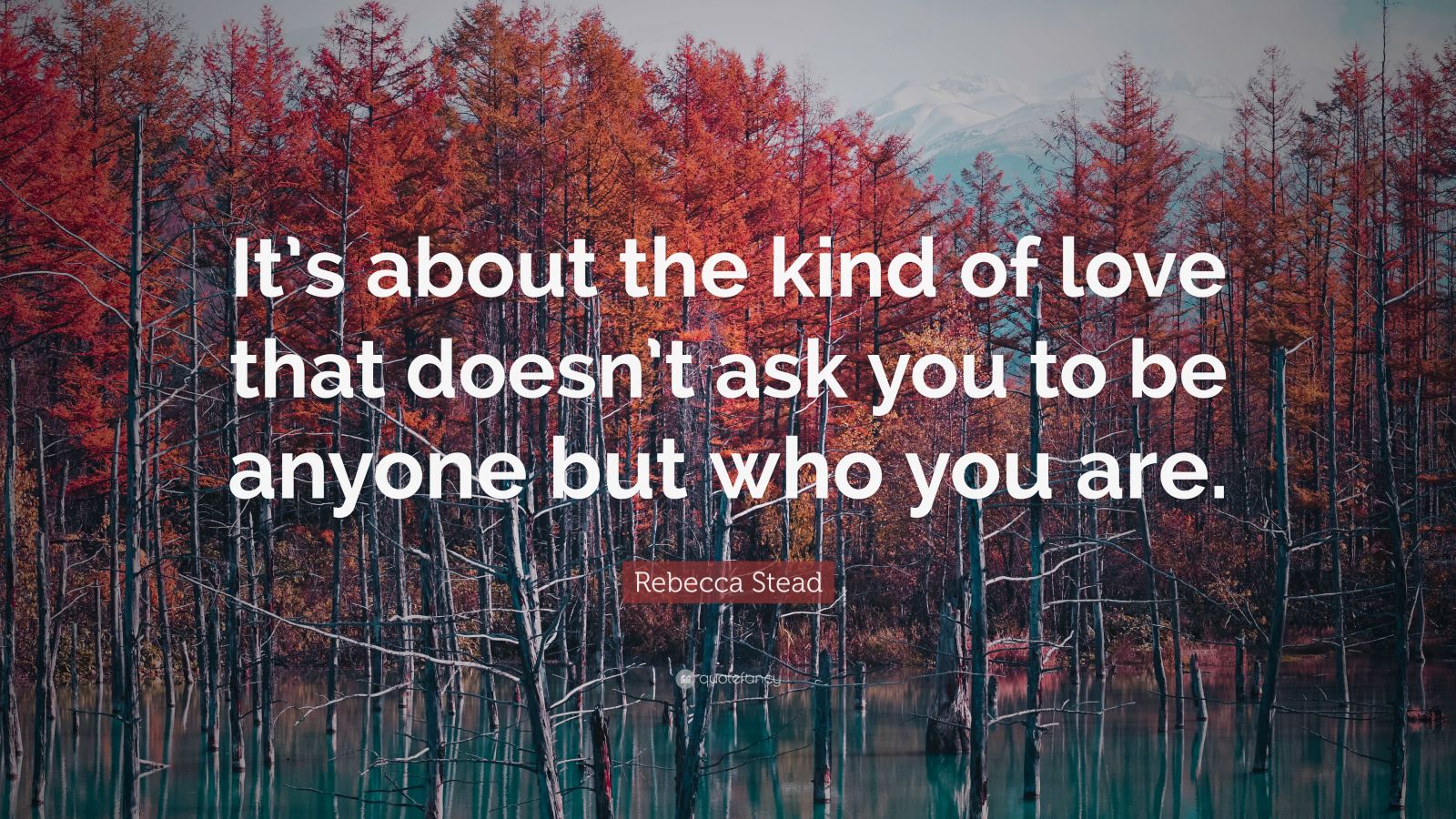 Rebecca Stead Quote: “It’s about the kind of love that doesn’t ask you ...