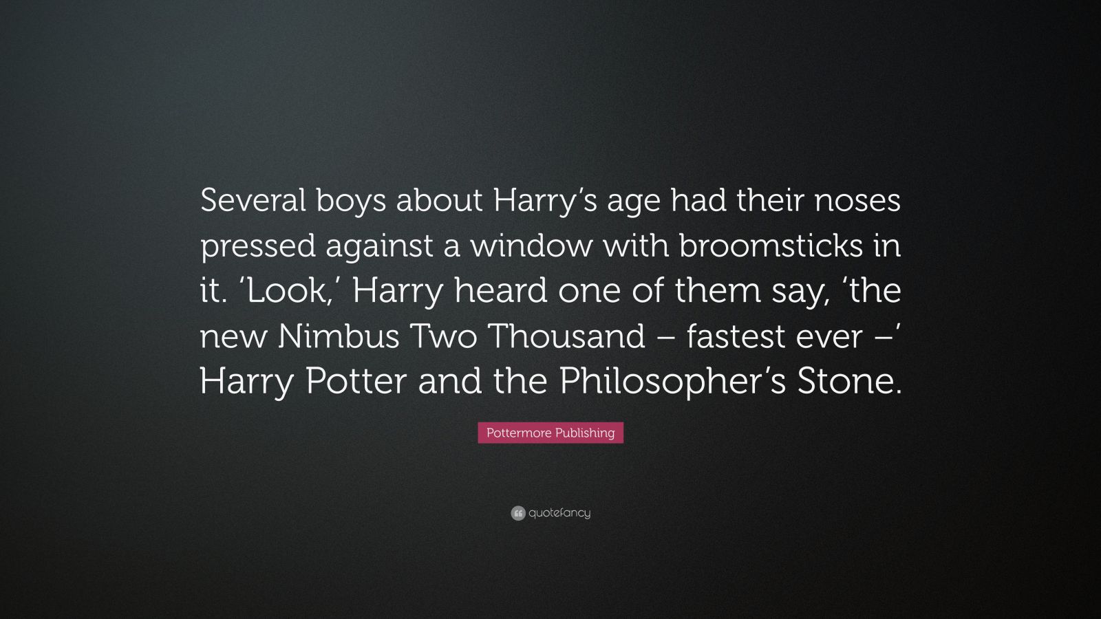 7662440 Pottermore Publishing Quote Several Boys About Harry S Age Had 