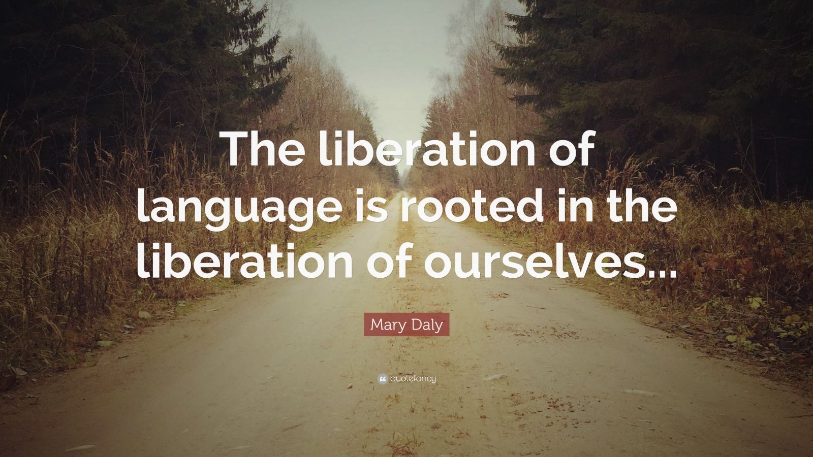 Top 25 Mary Daly Quotes | 2021 Edition | Free Images - QuoteFancy