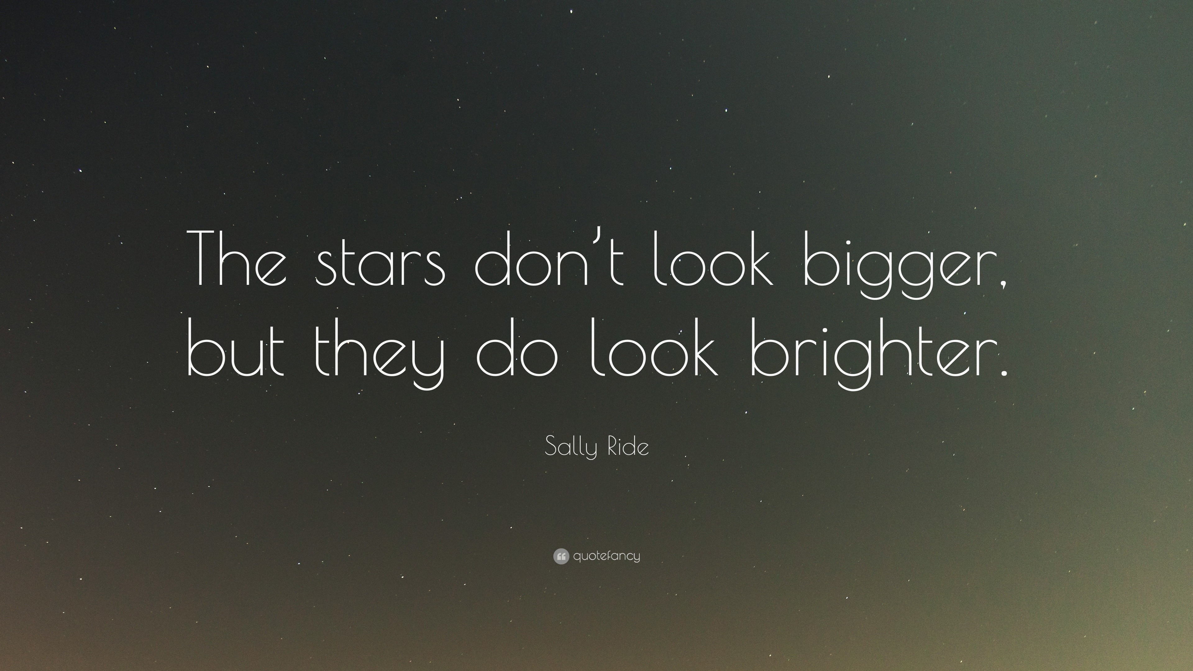 sally ride quotes about being a role model