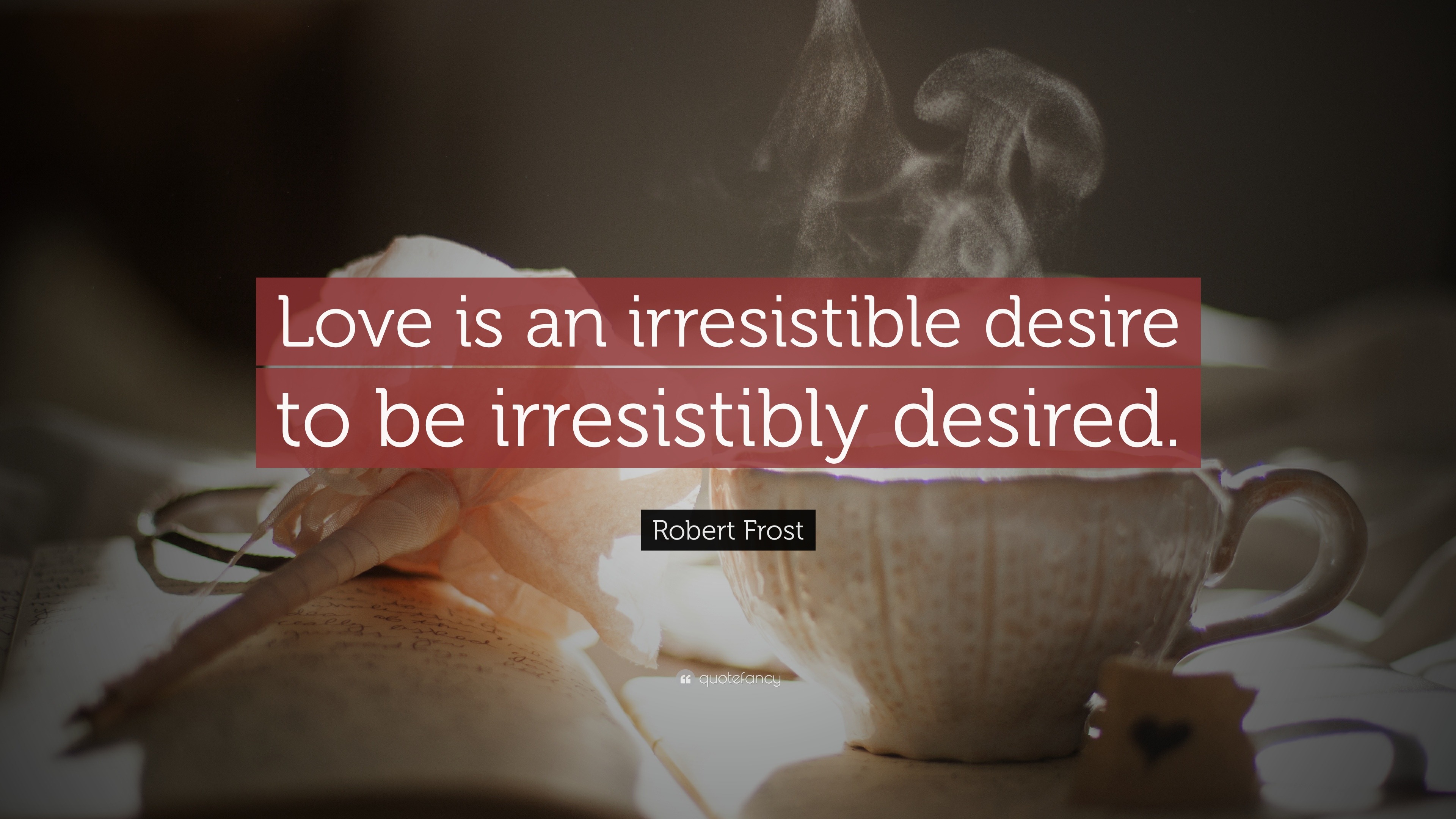 Love is an irresistible desire to be irresistibly desired essay 05 image