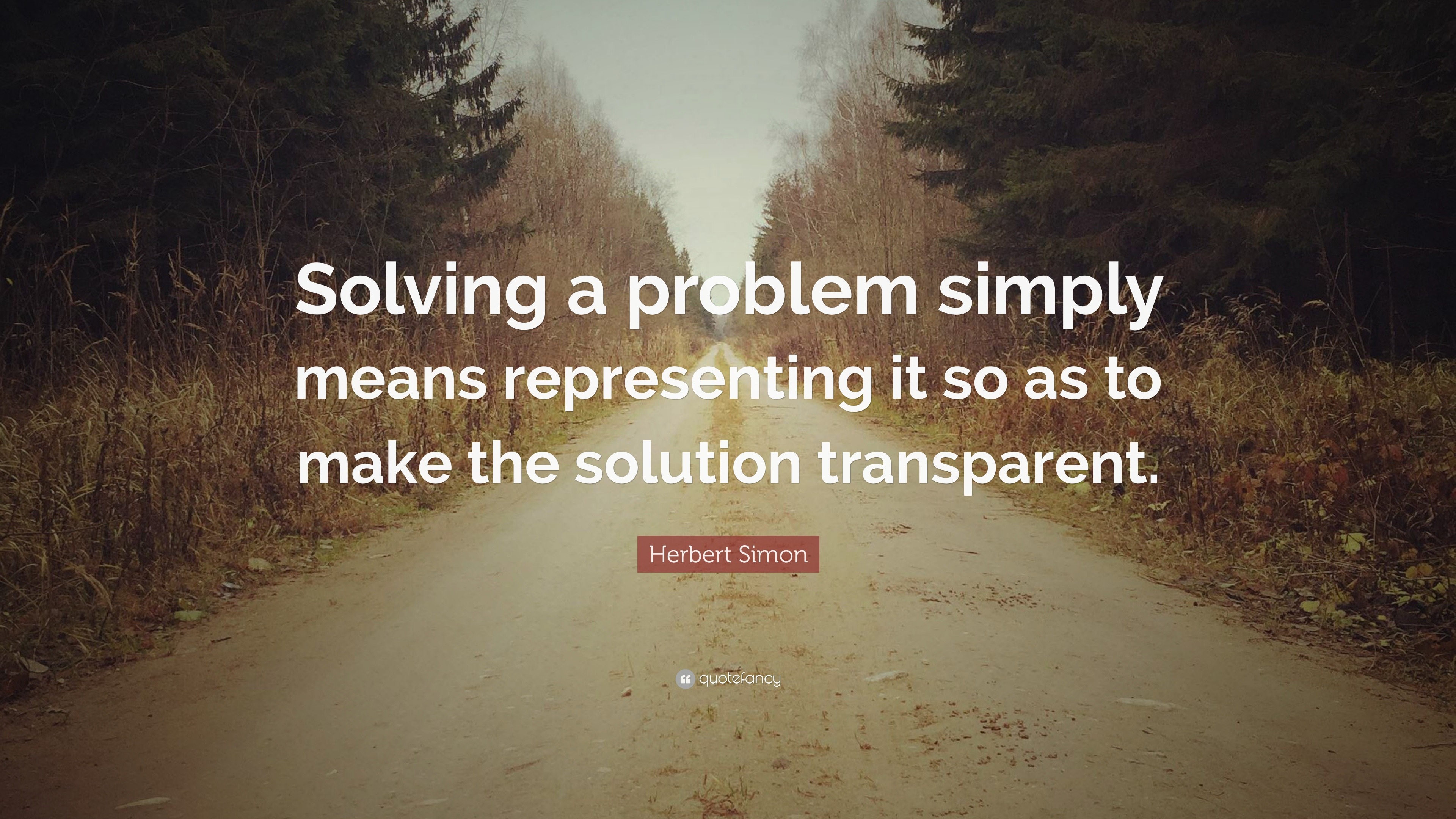 quote for problem solving