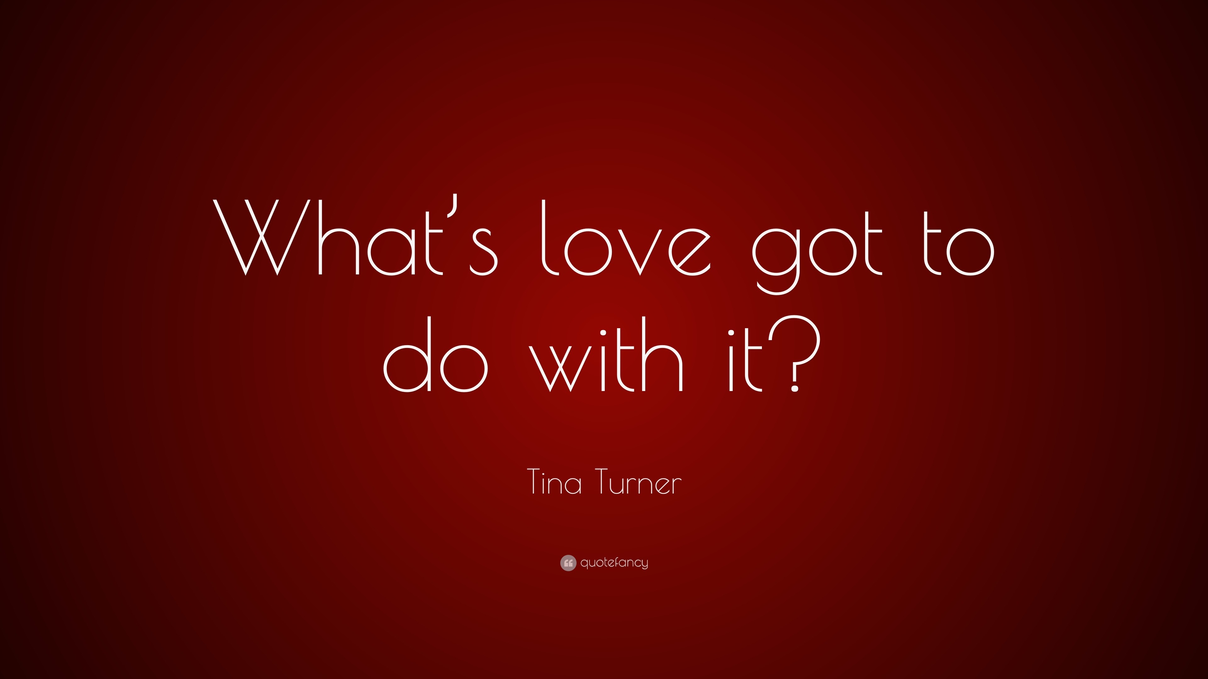whats love got to do with it quotes