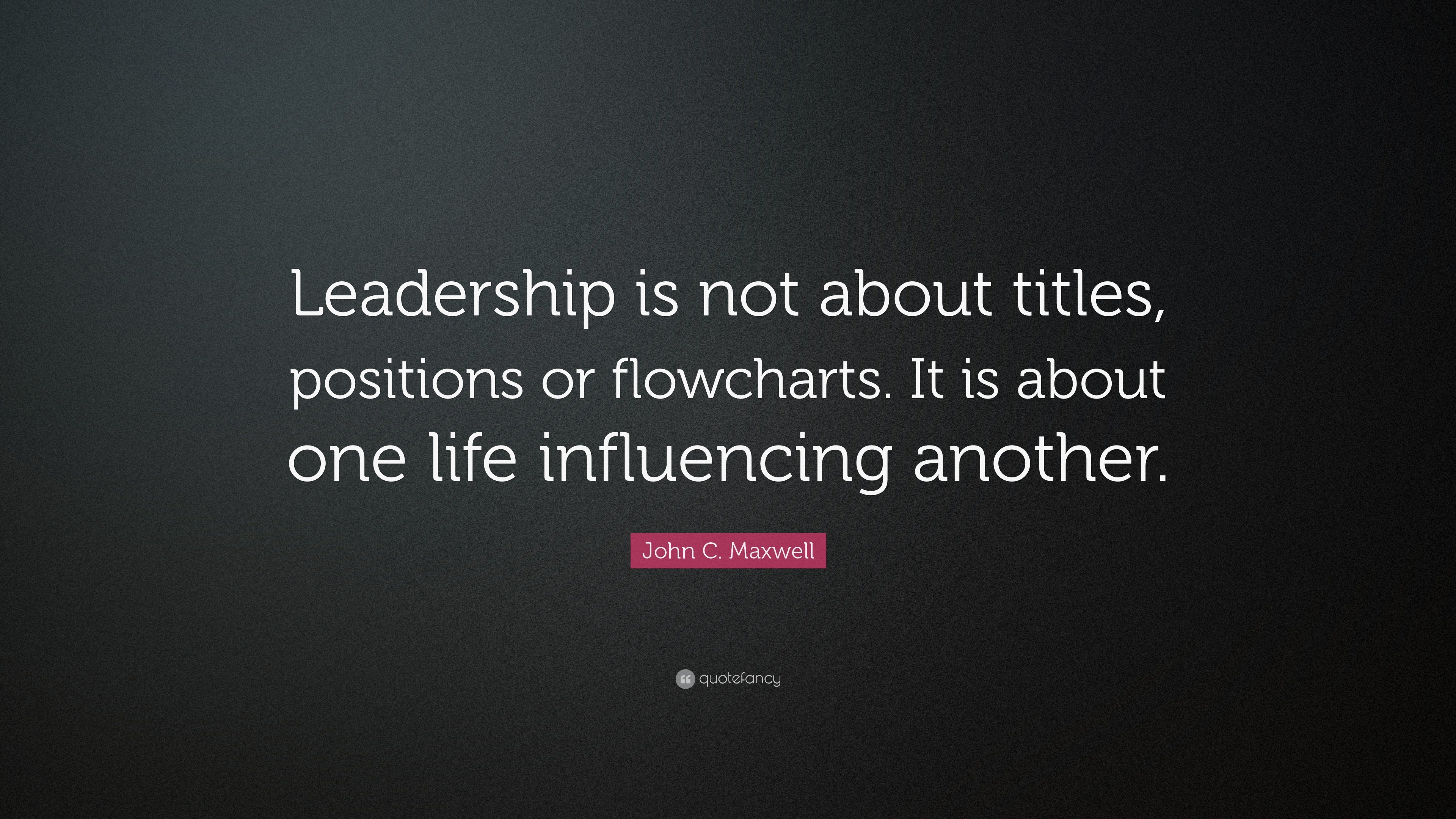 John C. Maxwell Quote: “leadership Is Not About Titles, Positions Or 