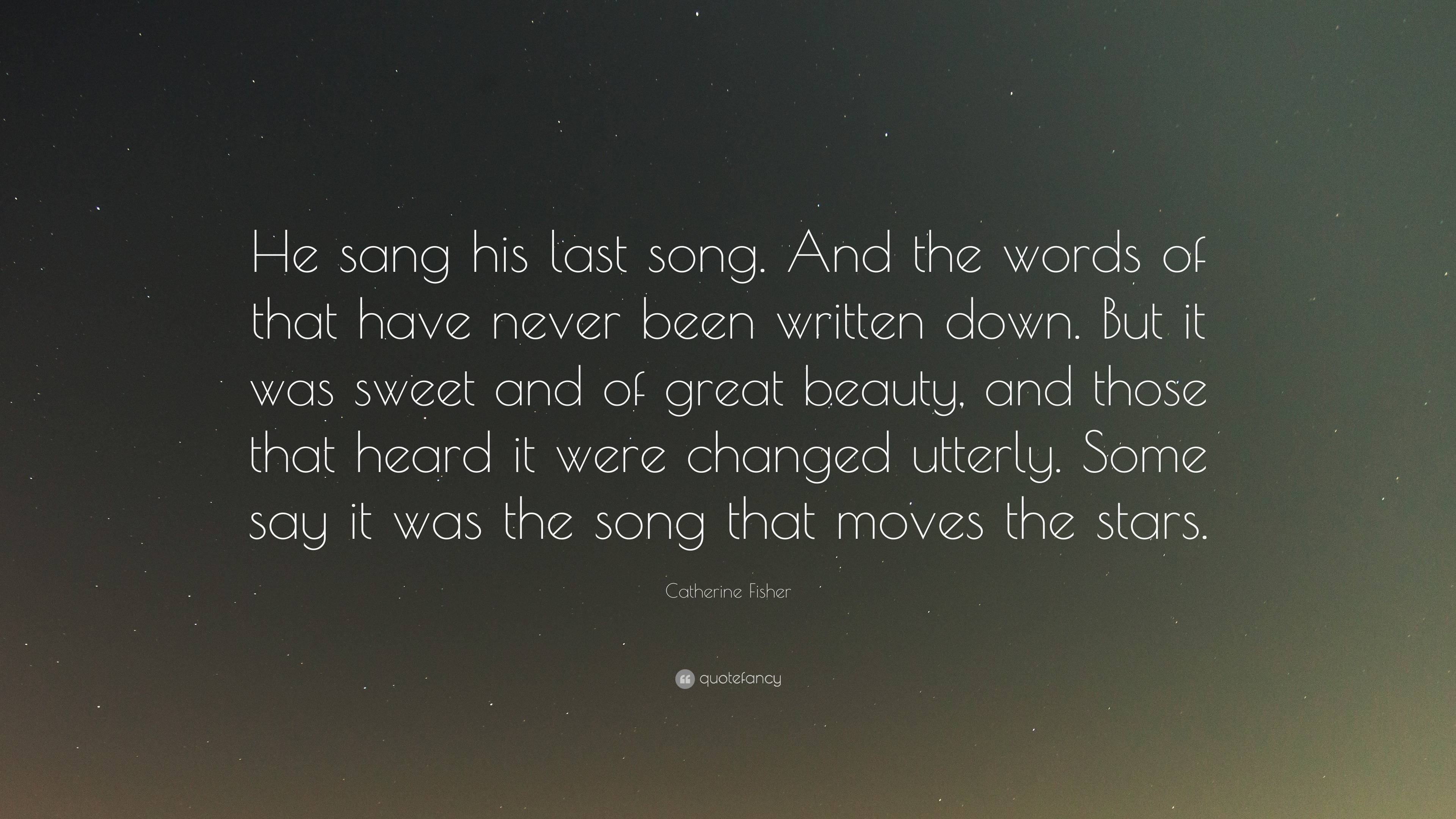 quotes from the last song