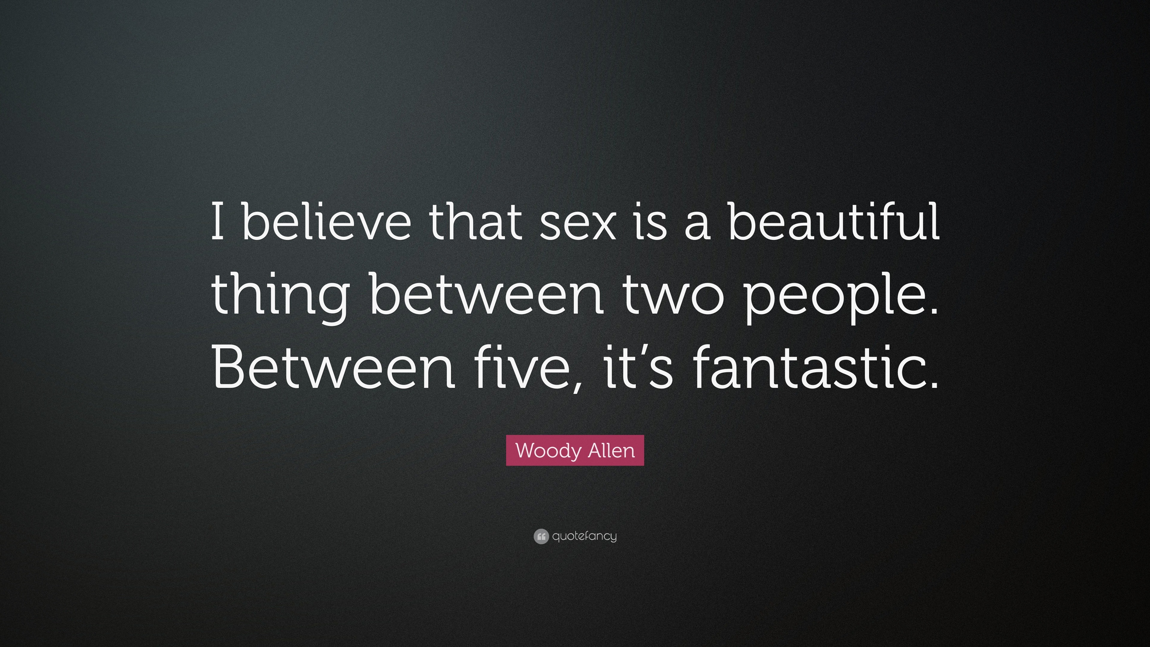Woody Allen Sex Quotes