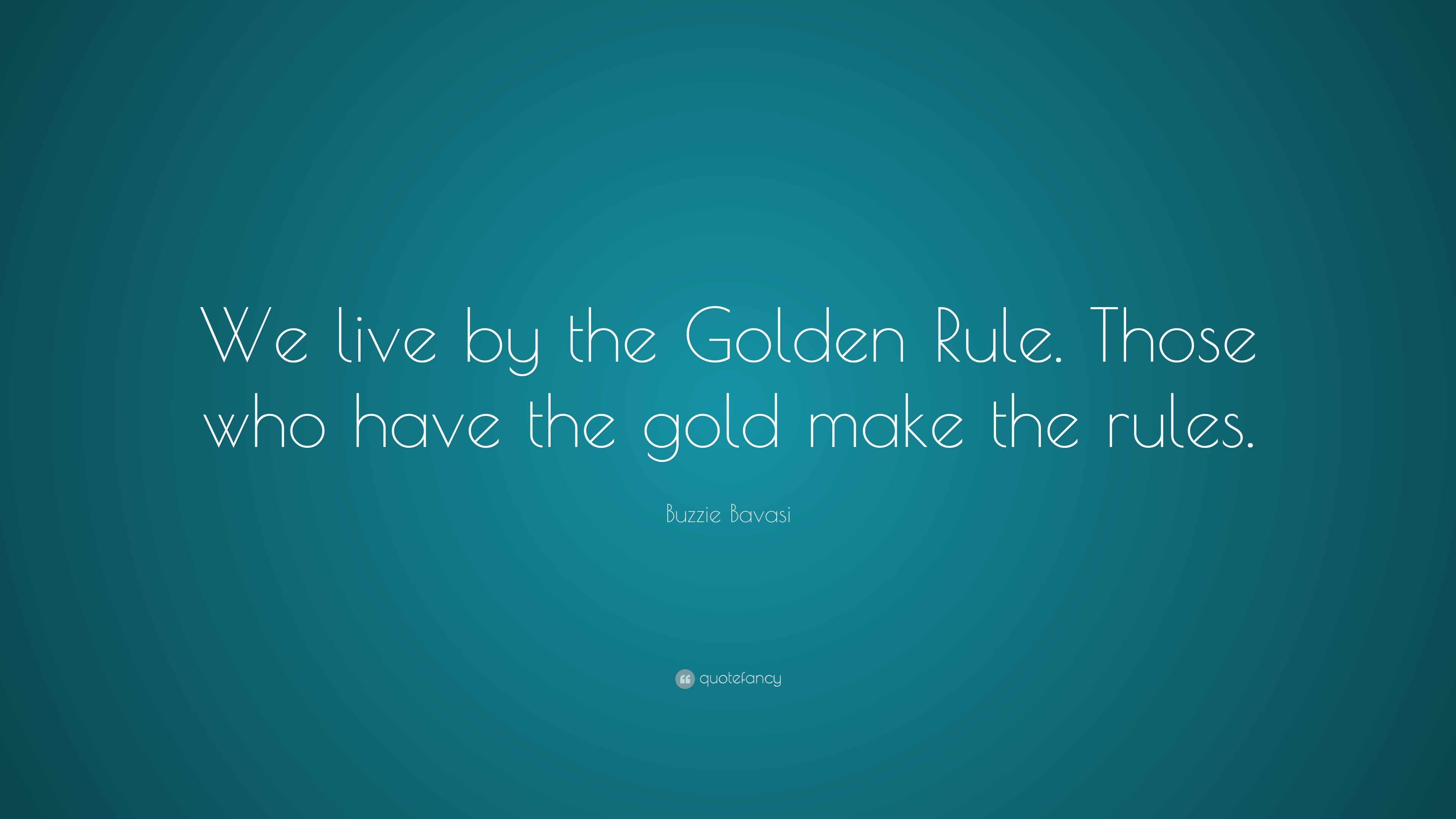 Live The Golden Rule