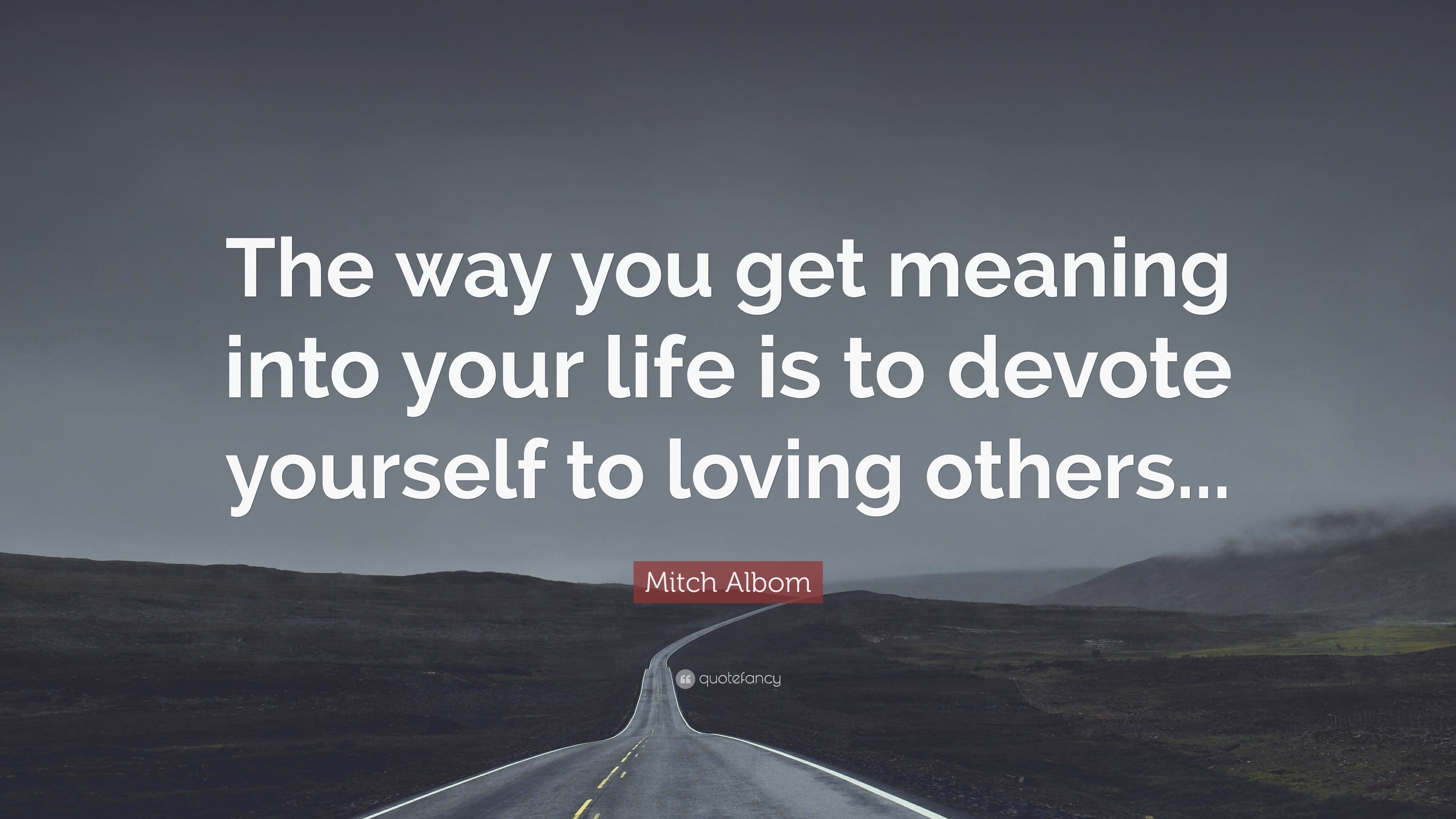 mitch-albom-quote-the-way-you-get-meaning-into-your-life-is-to-devote-yourself-to-loving