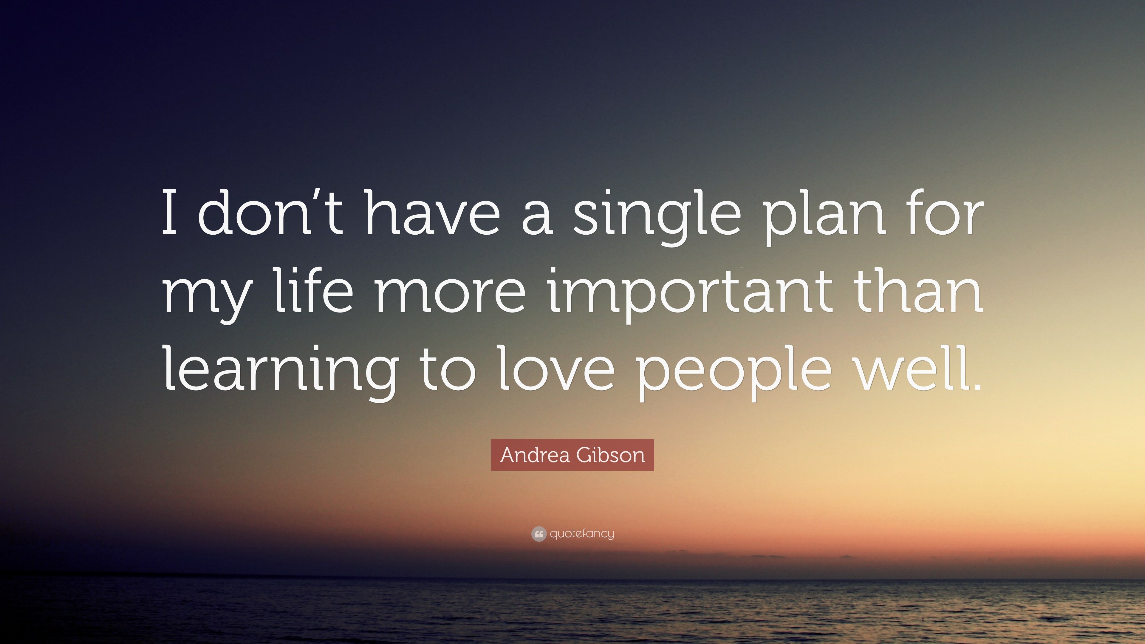 Andrea Gibson Quote “I don t have a single plan for my life